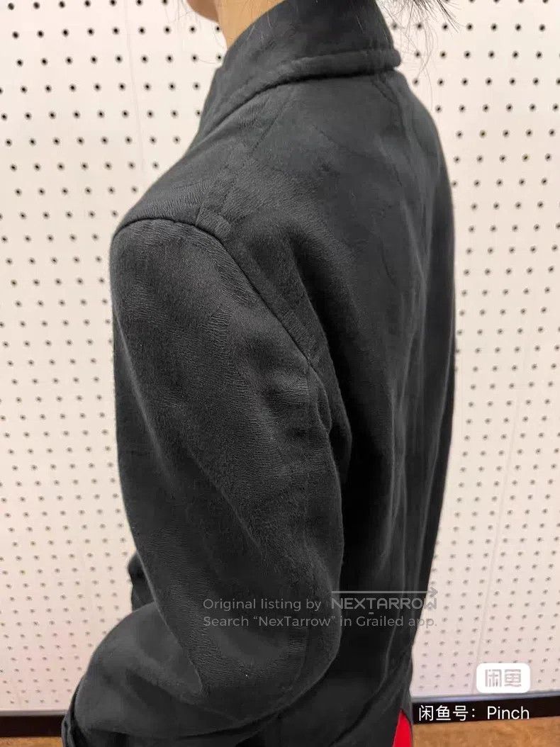 Comme des Garcons Comme des Garcons Dark Patterned Polka Dot Long Coat Size XS / US 0-2 / IT 36-38 - 4 Thumbnail