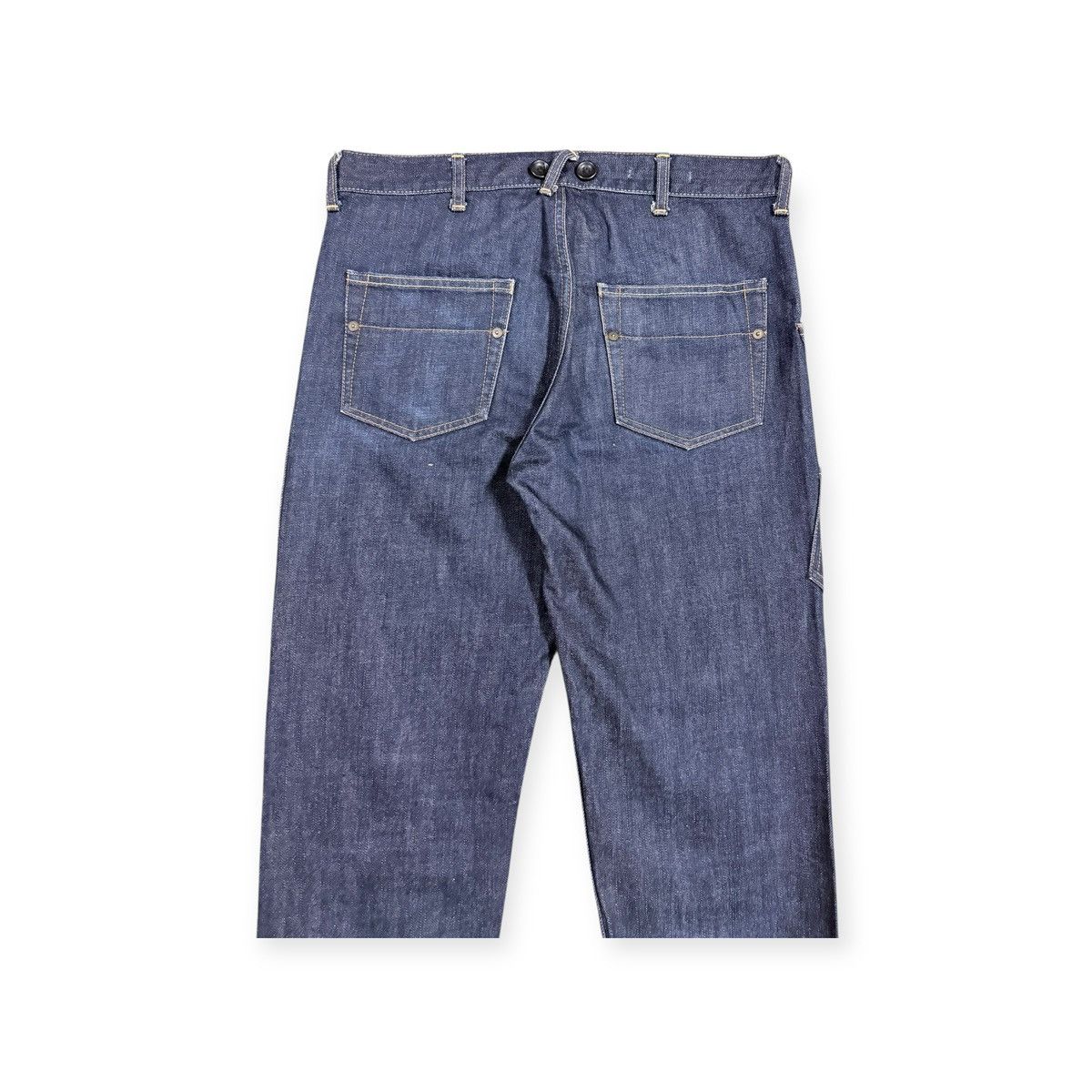 Issey Miyake Vtg🌟Frapbois Issey Miyake Avant-Garde Multipocket Jeans Size US 33 - 5 Thumbnail