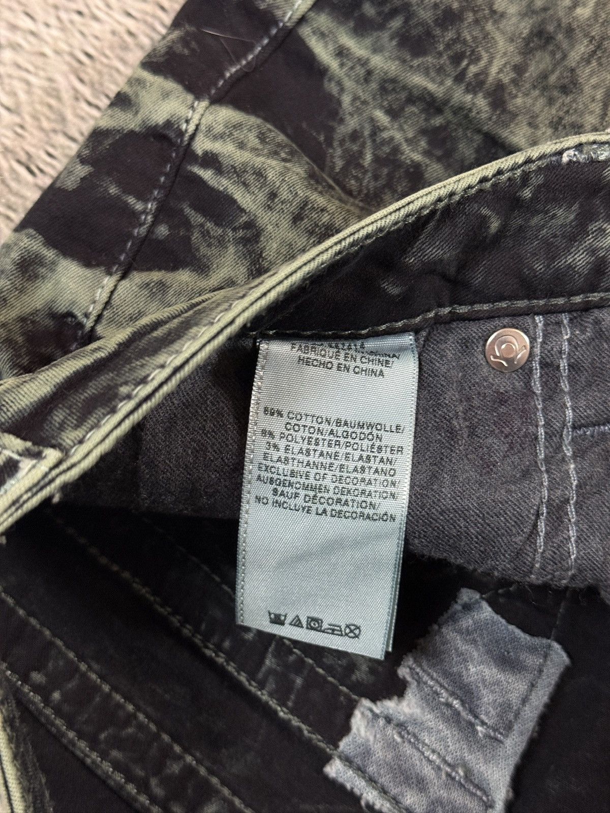 True Religion True Religion jeans skinny marble camo khaki green Size US 28 / EU 44 - 11 Thumbnail
