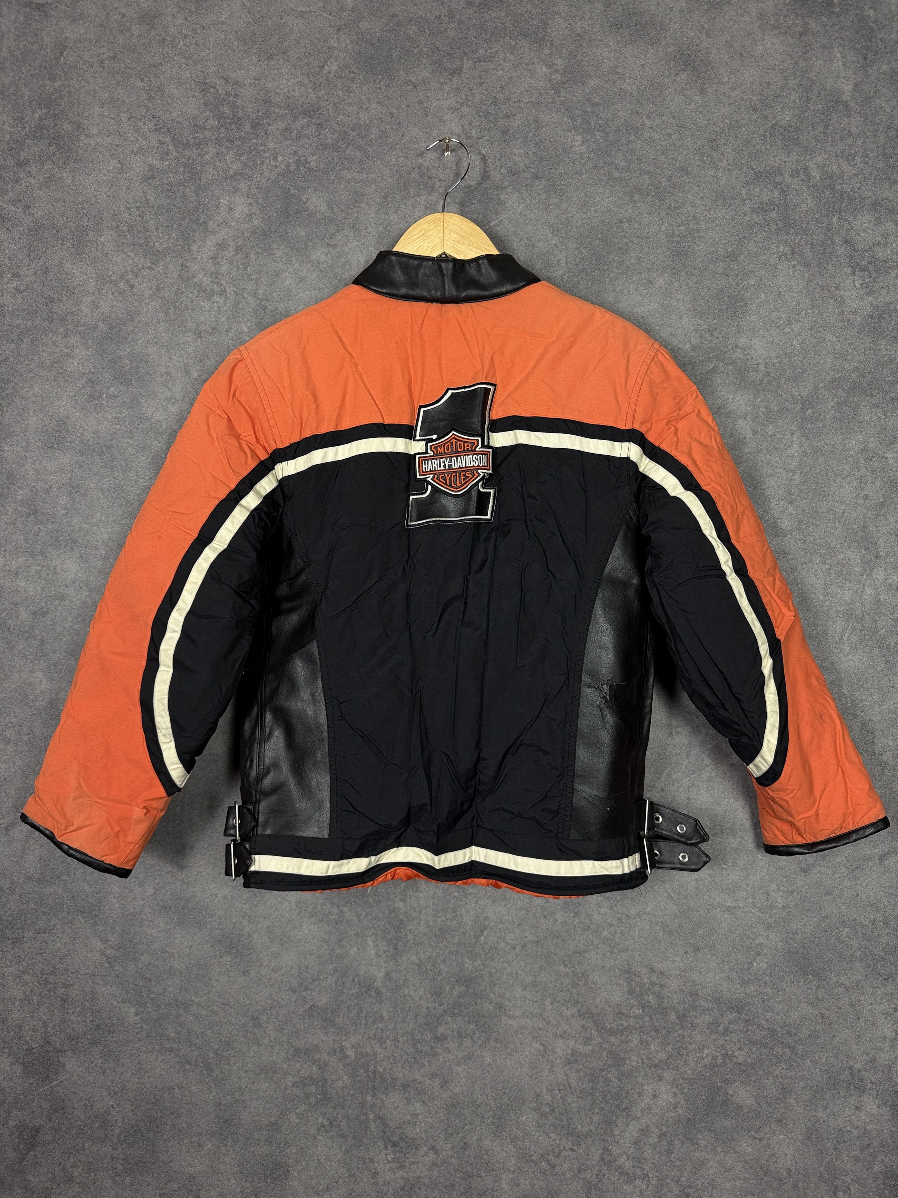Harley Davidson Harley Davidson Motorcycles leather insulated big logo Size L / US 10 / IT 46 - 7 Thumbnail