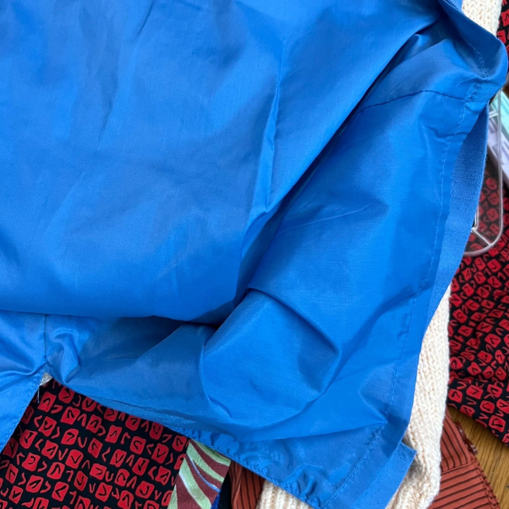 Vintage VINTAGE Fundamental Things Skirt A-Line Pleated Woven Midi 26X28 Pockets Blue 10 Womens Rich Rise Zip Non-SeasonalProbably Size 32" / US 10 / IT 46 - 6 Thumbnail