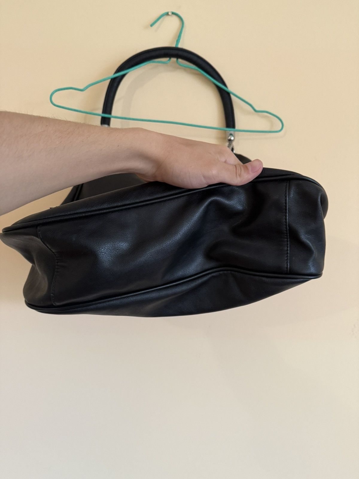 Thierry Mugler Thierry Mugler Leather Shoulder Bag Black Size ONE SIZE - 4 Thumbnail