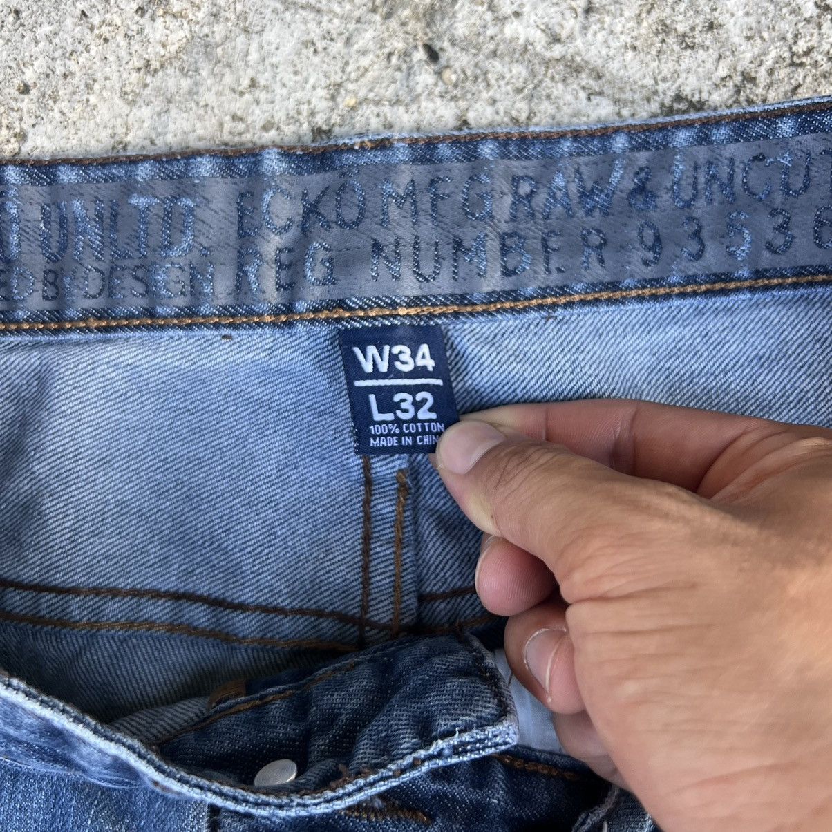 Ecko Unltd. × Vintage Vintage Ecko Unltd Jeans Size US 34 / EU 50 - 8 Thumbnail