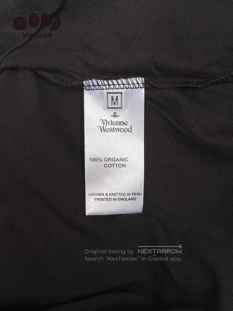Vivienne Westwood Vivienne Westwood Chest Graffiti T-Shirt Size US M / EU 48-50 / 2 - 8 Thumbnail