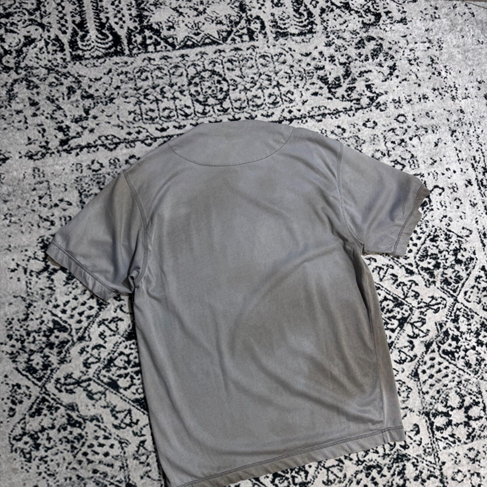 Diesel × Vintage Vintage Diesel Gray Cotton T-Shirt Size XL Archive Washed Size US XL / EU 56 / 4 - 11 Thumbnail
