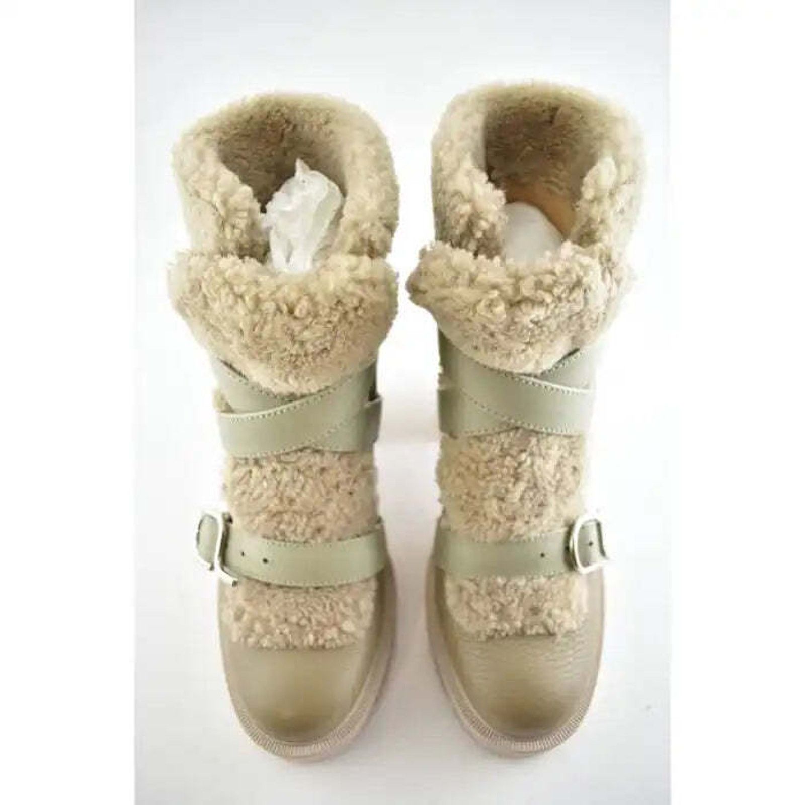 Christian Louboutin Christian Louboutin Pole Chic 70 Champignon Leather Size US 9 / IT 39 - 7 Thumbnail