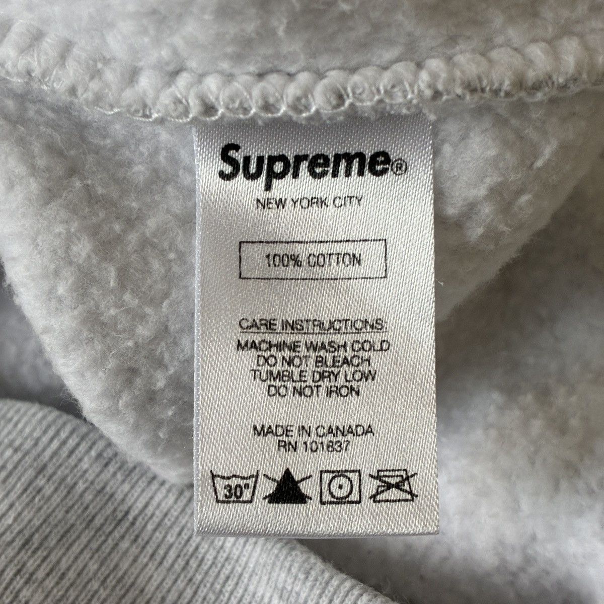 Supreme Supreme Reflective Small Box Zip Up Sweatshirt Size US L / EU 52-54 / 3 - 6 Thumbnail