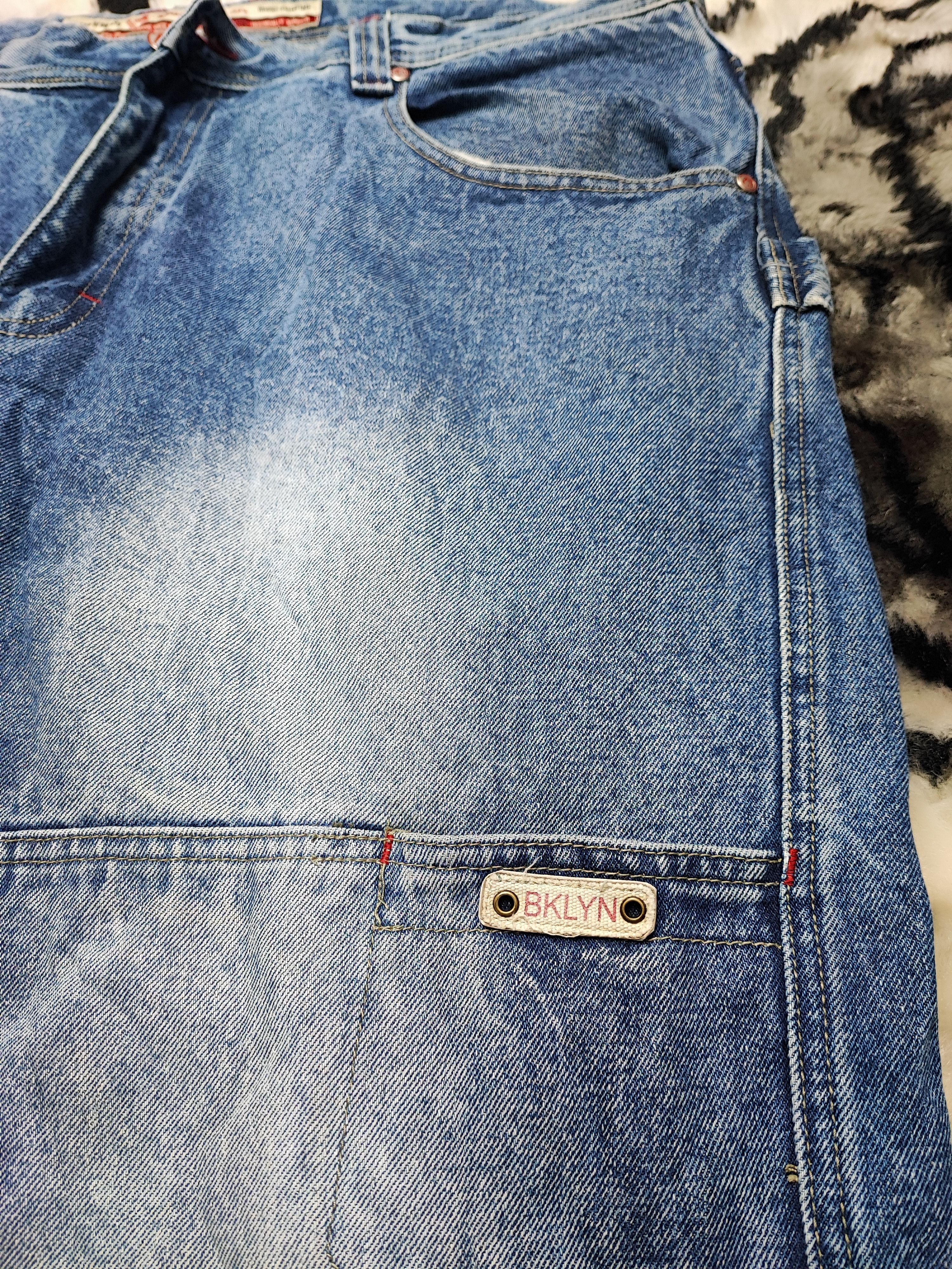 Brooklyn Xpress BAGGY DOUBLE KNEE VINTAGE Y2K BROOKLYN XPRESS JEANS Size US 40 / EU 56 - 9 Thumbnail