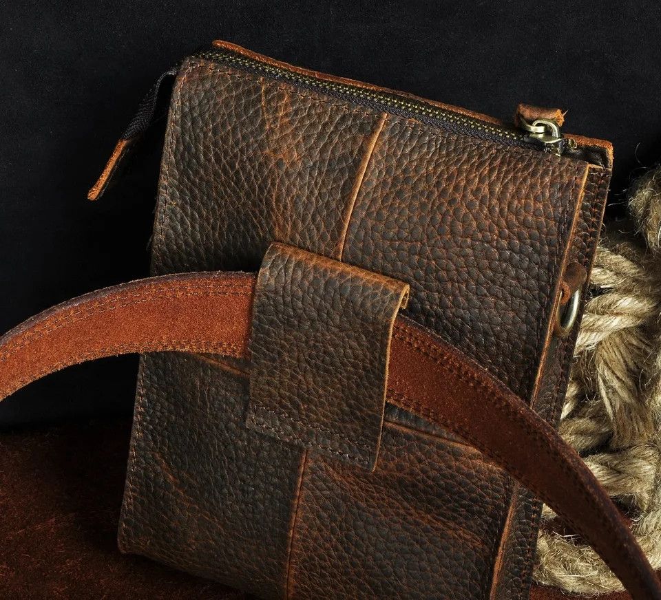 Japanese Brand Simple Crossbody Bag Size ONE SIZE - 4 Thumbnail