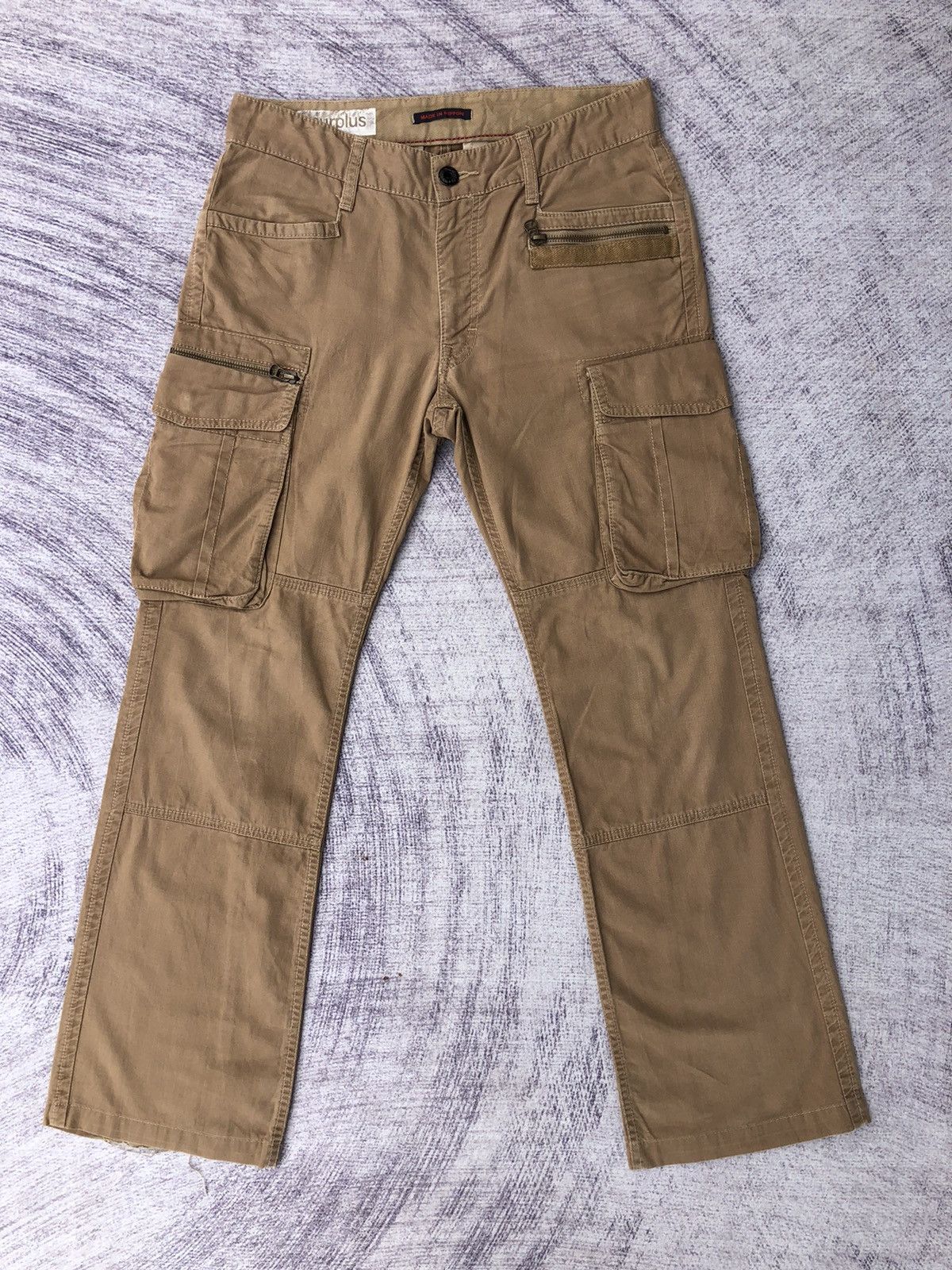 Designer × Vintage Vintage Surplus Cargo Pants 8 Pocket Tactical Utility Size US 30 / EU 46 - 1 Thumbnail