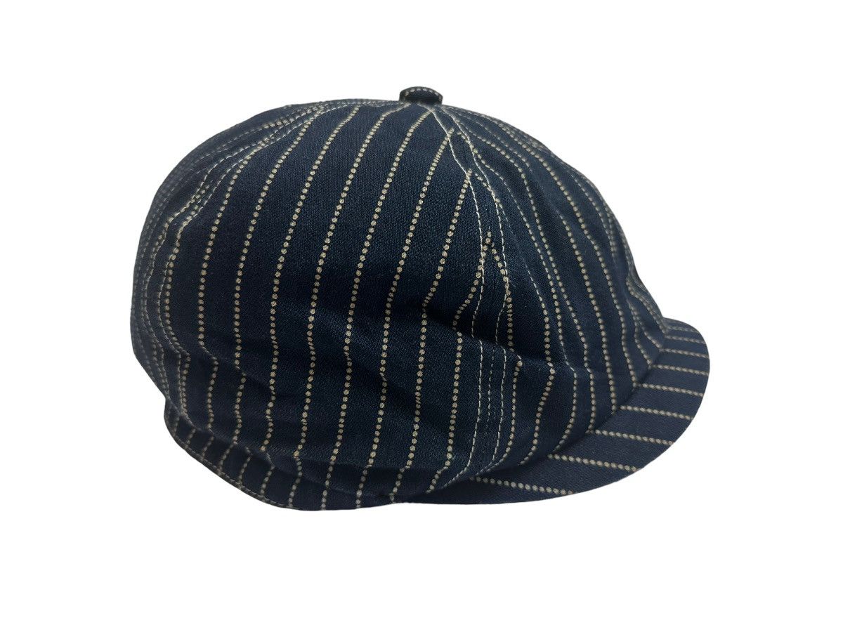 Sugar Cane × Toyo Enterprises × Vintage RARE ‼️ Sugar Cane Wabash Stripe Apple Jack Cap Size ONE SIZE - 5 Thumbnail