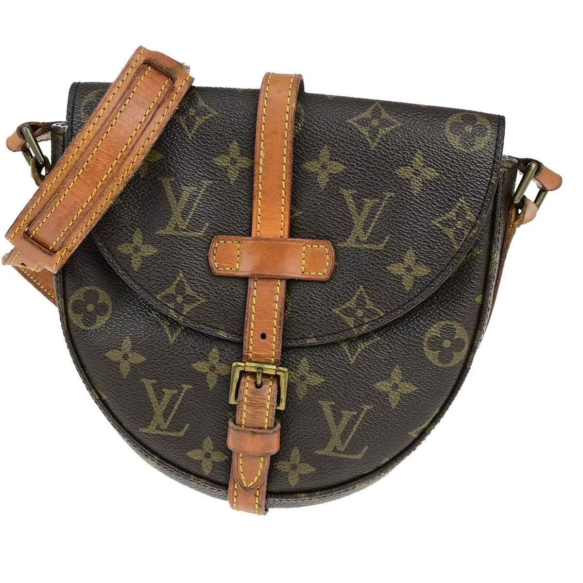 Louis Vuitton Monogram Chantilly Pm Shoulder Bag Brown, Women's