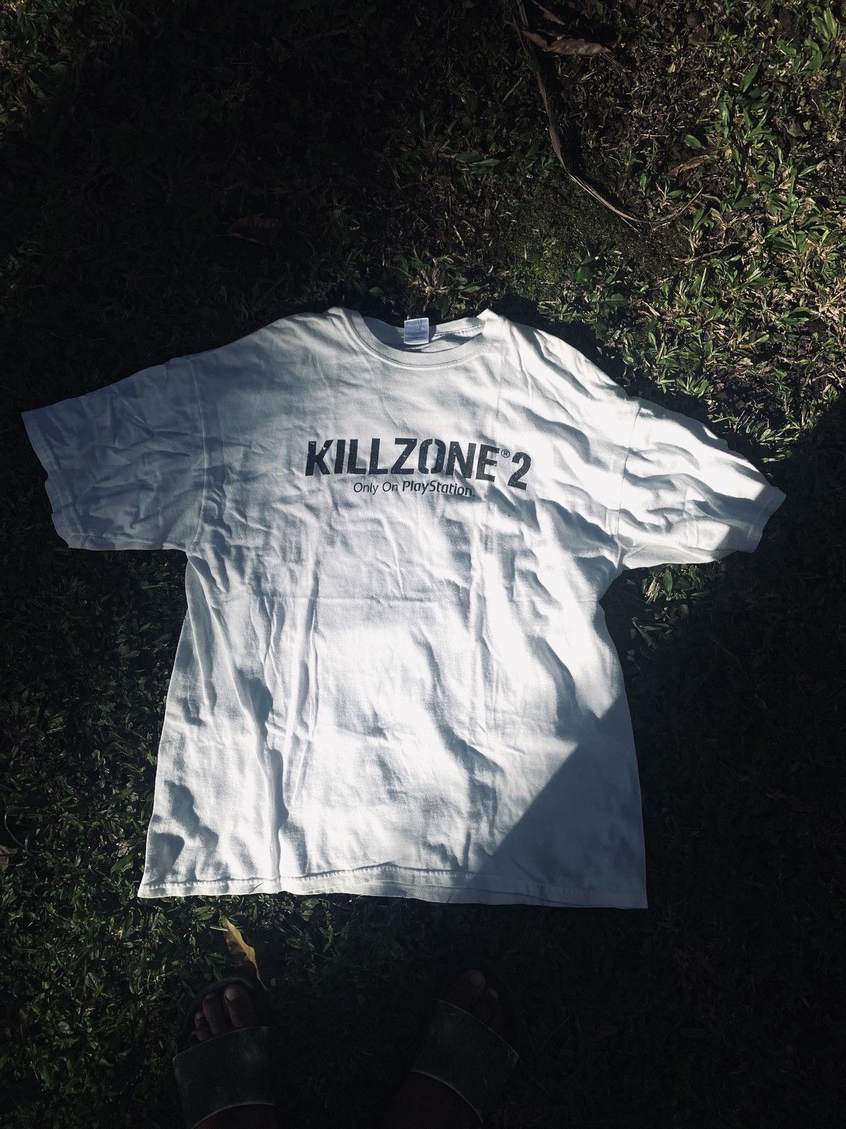Playstation Rare Vintage Promo 2009 PLAYSTATION KILLZONE 2 GAME TEE Size US XL / EU 56 / 4 - 6 Thumbnail