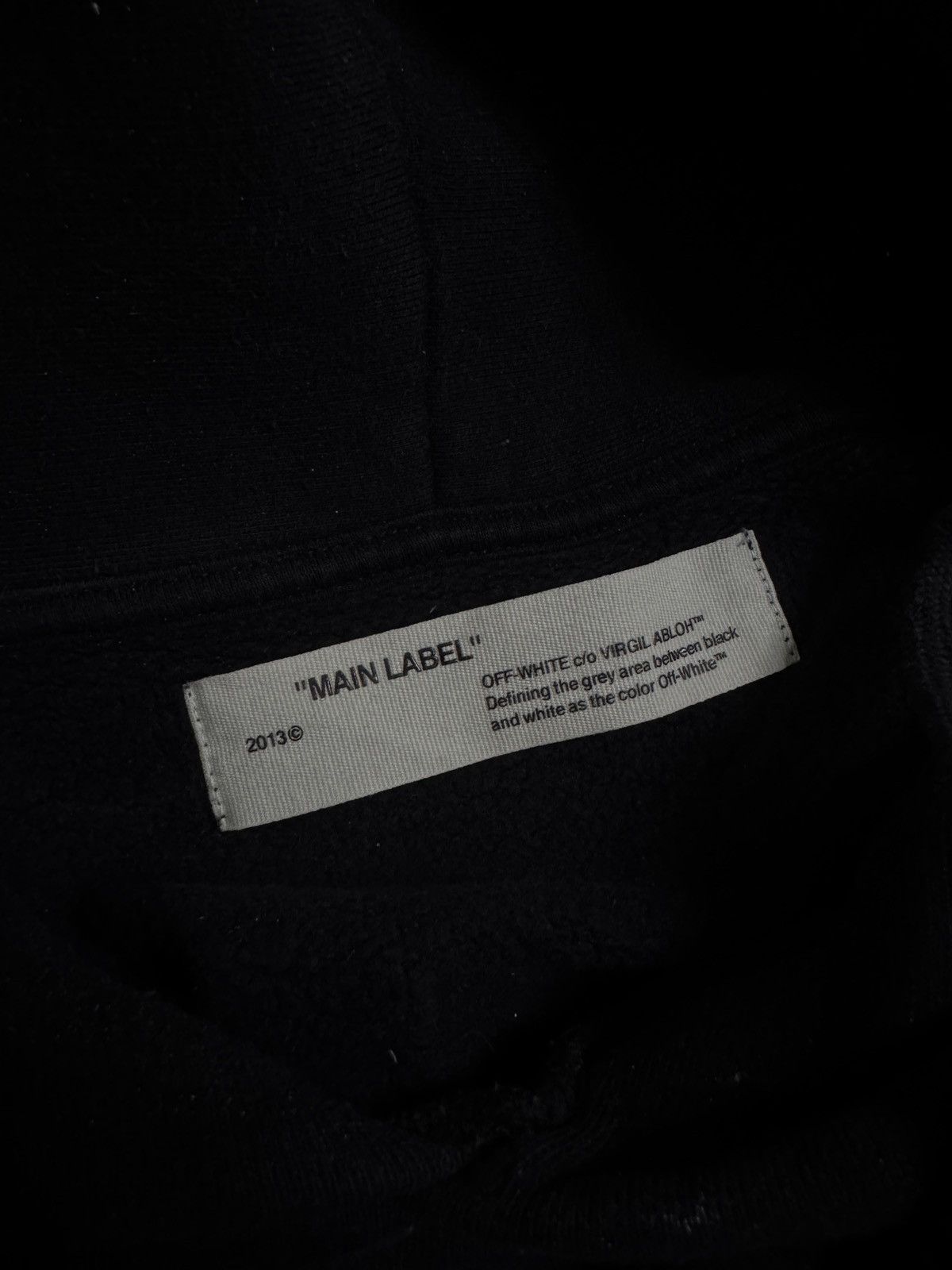Off-White Off-White c/o Virgil Abloh Main Label 2013 Seeing Things Size US XL / EU 56 / 4 - 6 Thumbnail