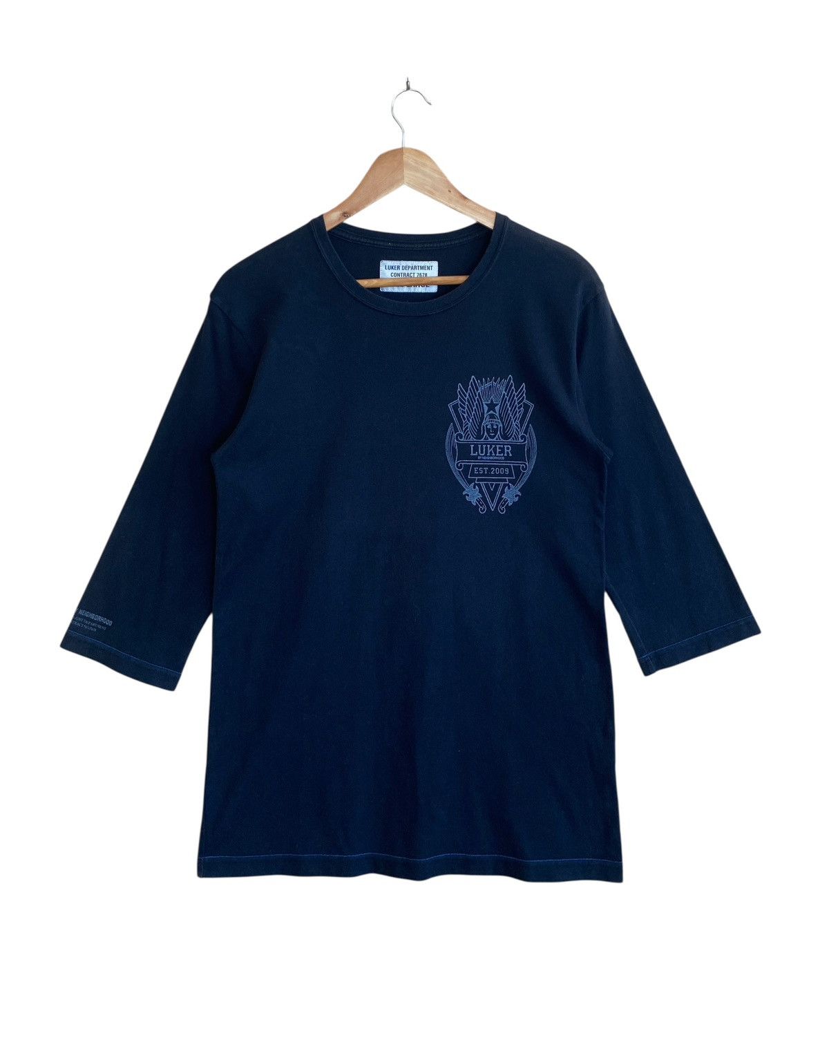 Neighborhood Vintage Japanese Brand Neighborhood T-shirt 2000s Size US L / EU 52-54 / 3 - 1 Thumbnail