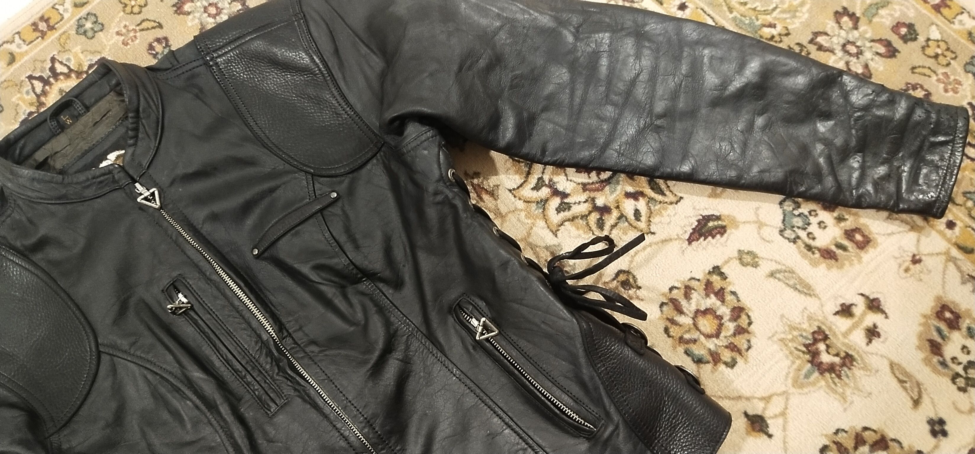 Harley Davidson Final Drop Harley Davidson Leather Jacket M Size US M / EU 48-50 / 2 - 8 Thumbnail