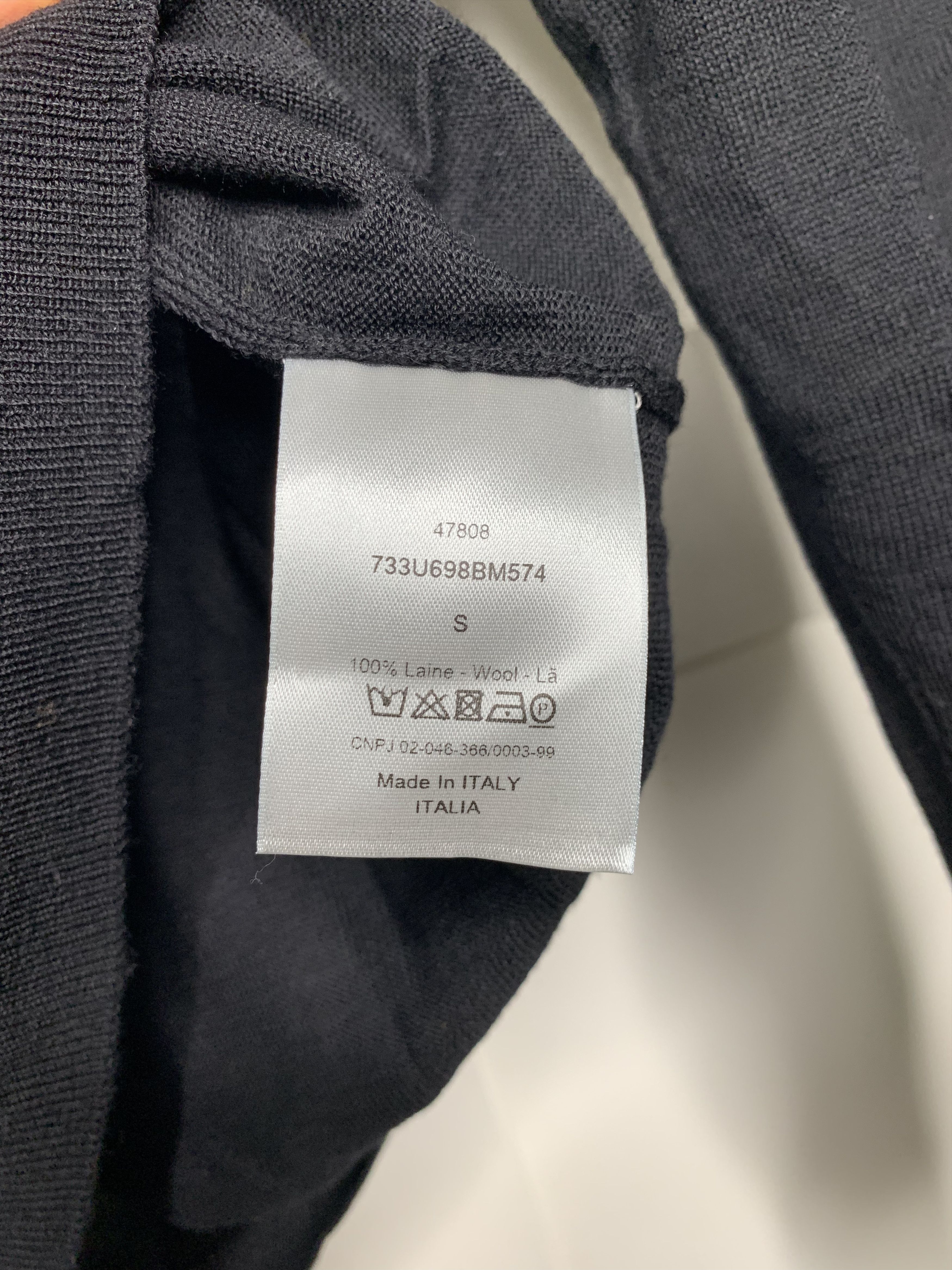 Dior Dior Black Sweater Size US S / EU 44-46 / 1 - 4 Thumbnail