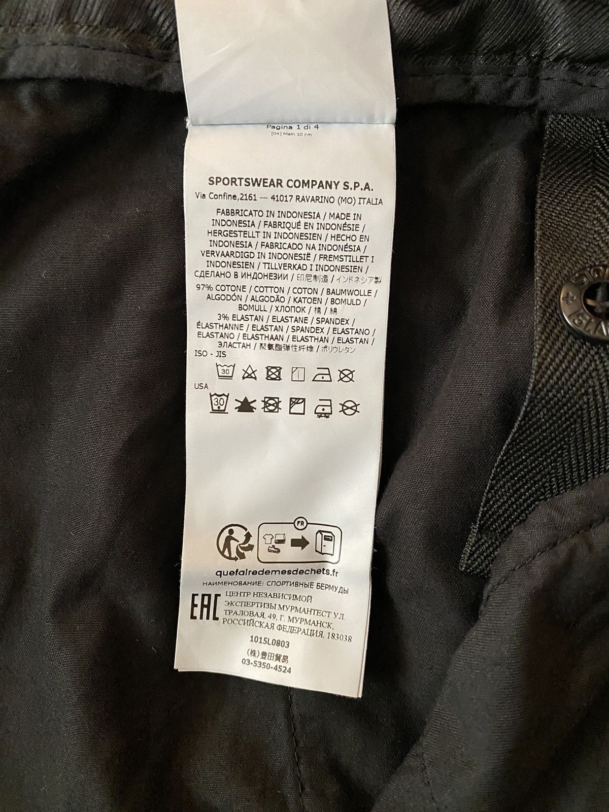 Stone Island Stone Island Bermuda Cargo Shorts Sz38 Size US 38 / EU 54 - 11 Thumbnail