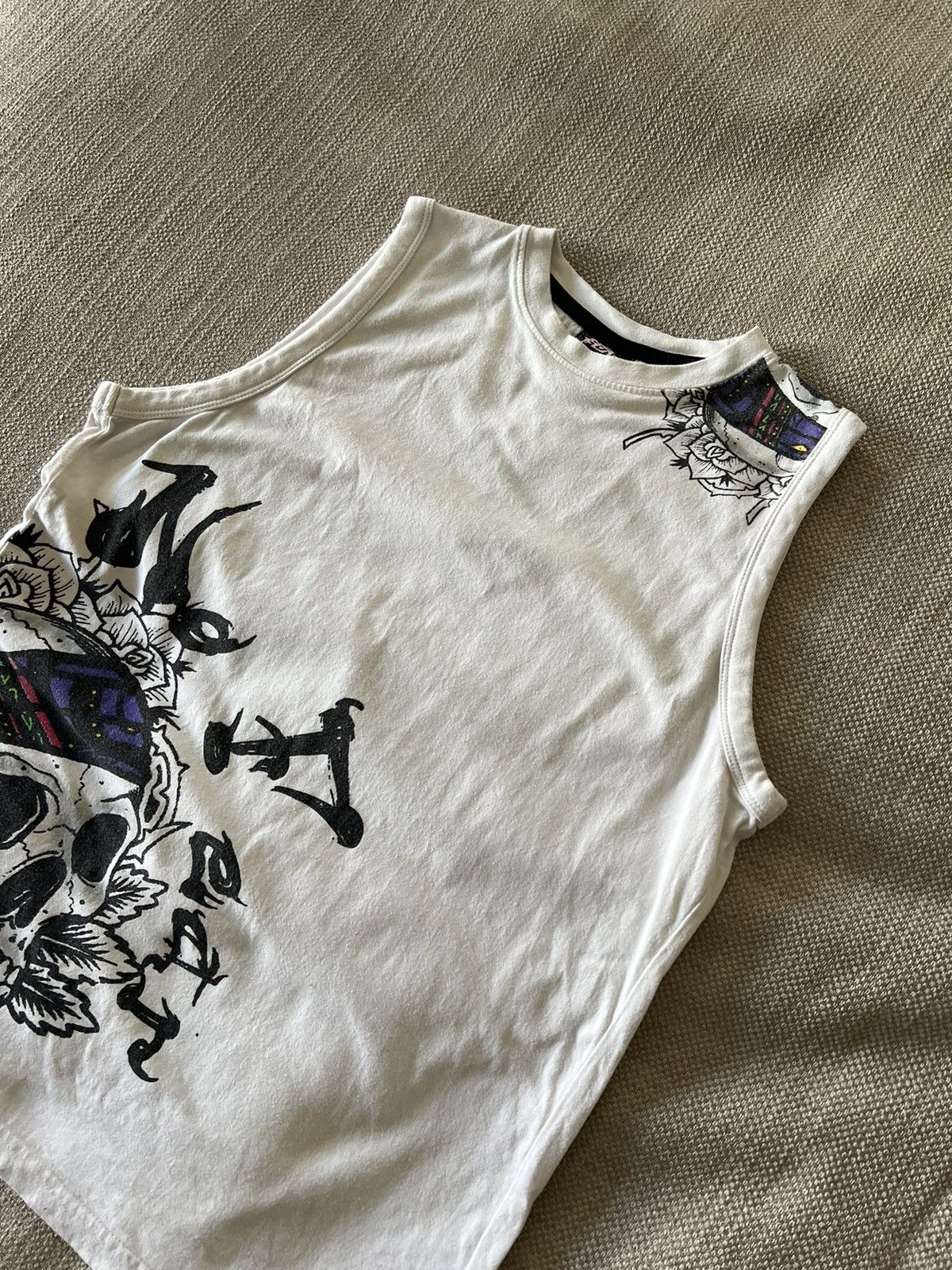 No Fear × Vintage Vintage 💥 Y2K No Fear Tank Top Tee Size US M / EU 48-50 / 2 - 5 Thumbnail