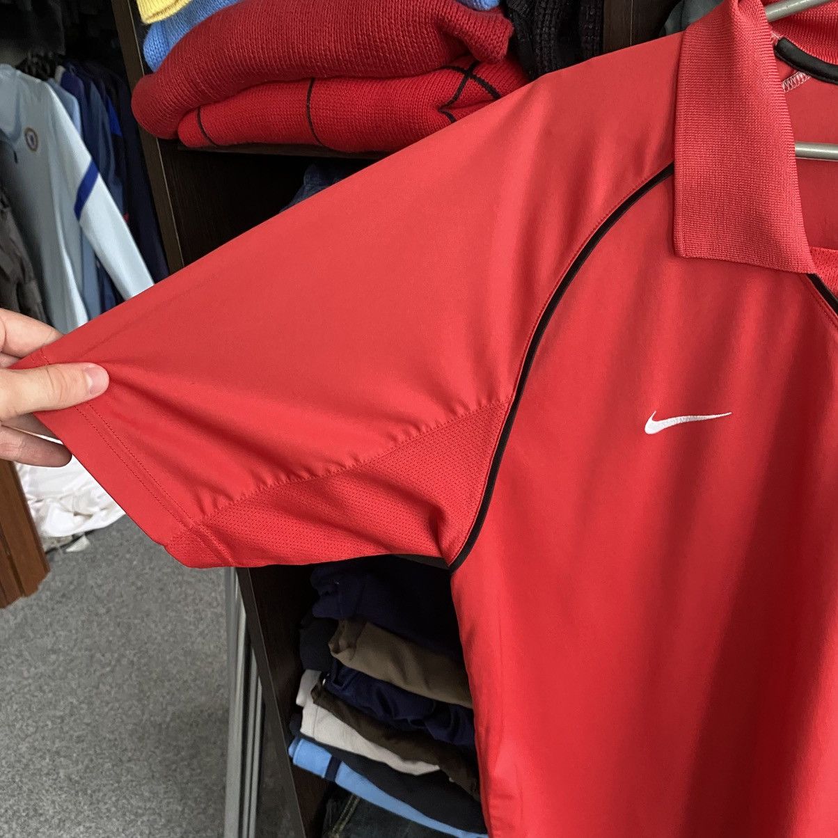 Nike Vintage Nike Manchester United 2000’s training soccer jersey Size US L / EU 52-54 / 3 - 9 Thumbnail