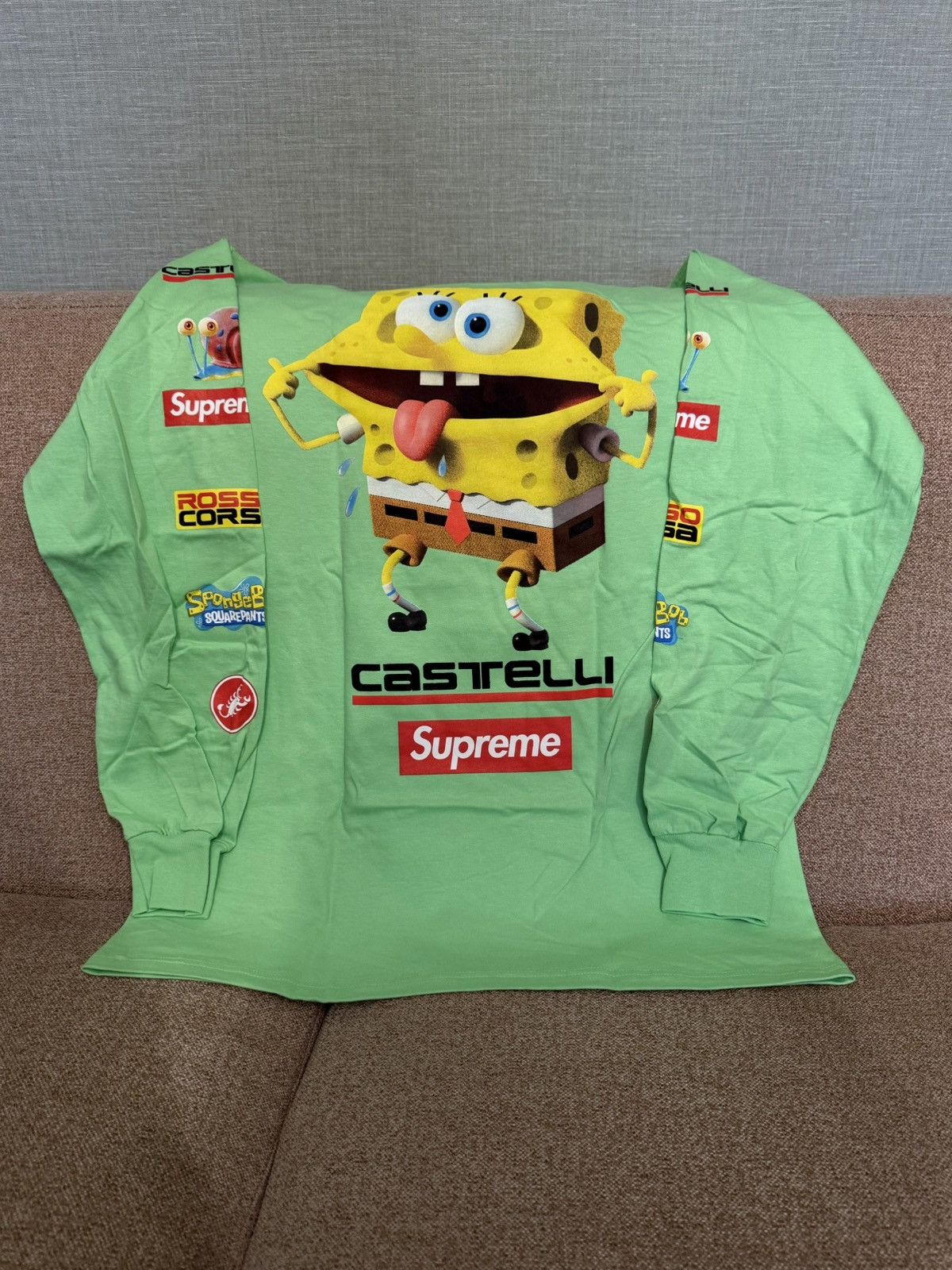 Spongebob Supreme Castelli Jersey Supreme Spongebob Castelli 