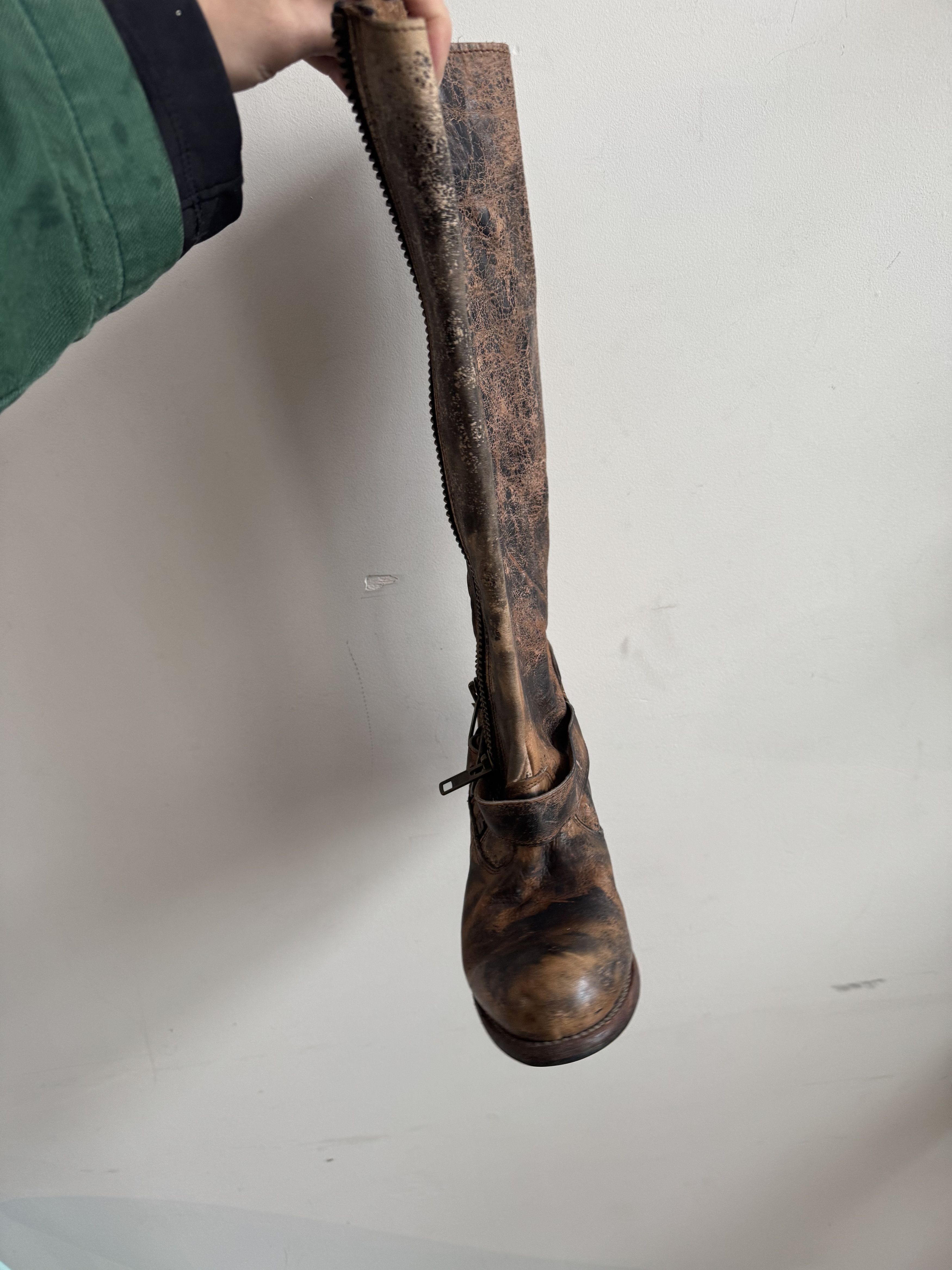 Bed Stu Bedstu Cobbler Series Distressed Leather Boots Size 7 Size US 7 / IT 37 - 3 Thumbnail