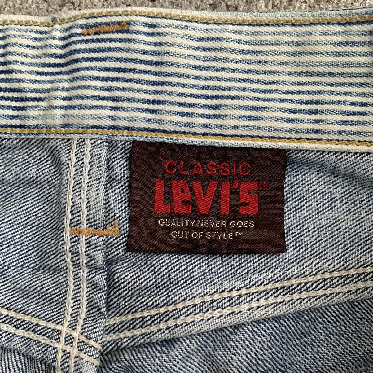Levi's Vintage Y2K Levis Classic 502 Stitched Distressed Denim W29 Size US 29 - 12 Thumbnail