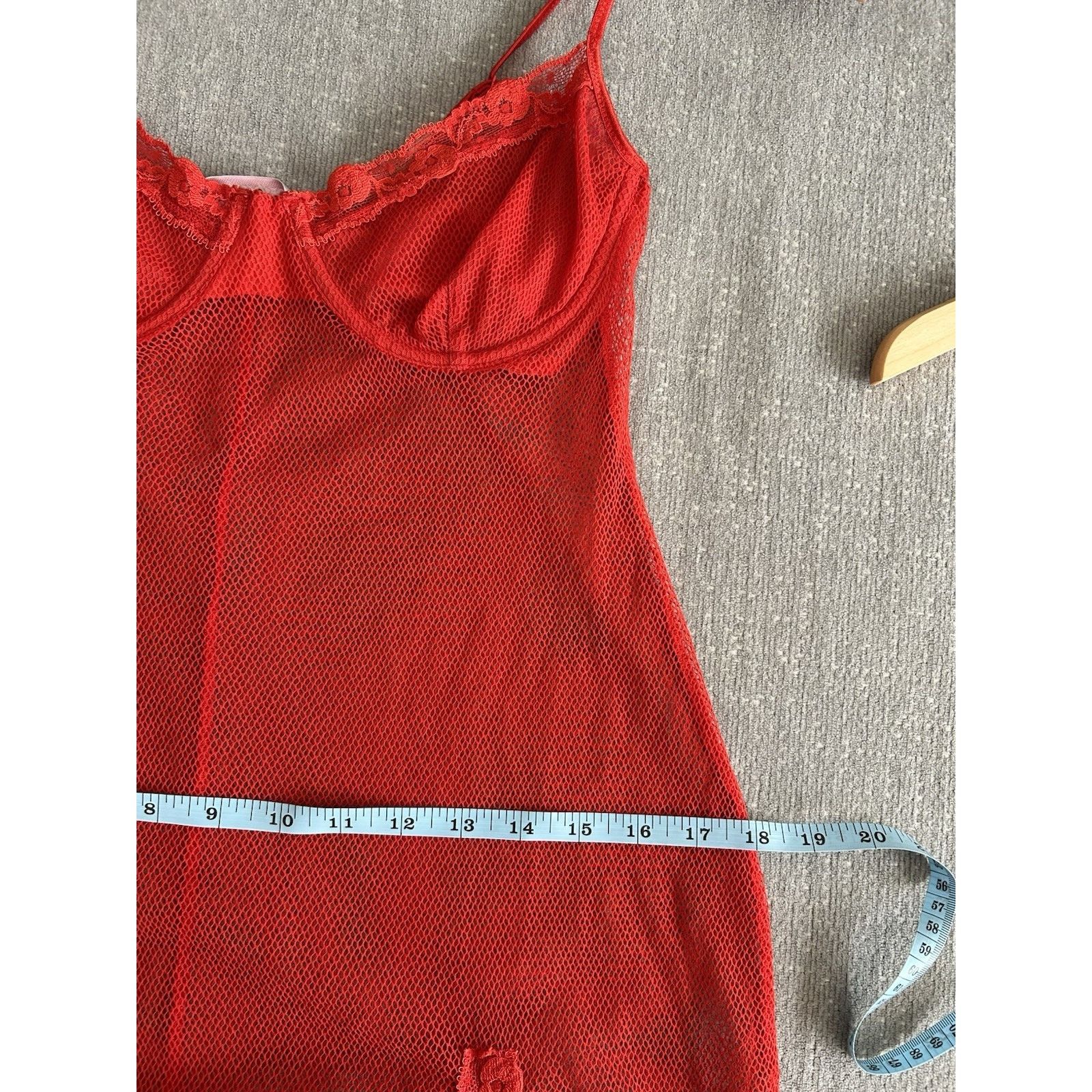 Victoria's Secret Y2K Stretchy Lace Babydoll Nightie Slip Lingerie Sz 34C Size ONE SIZE - 9 Thumbnail
