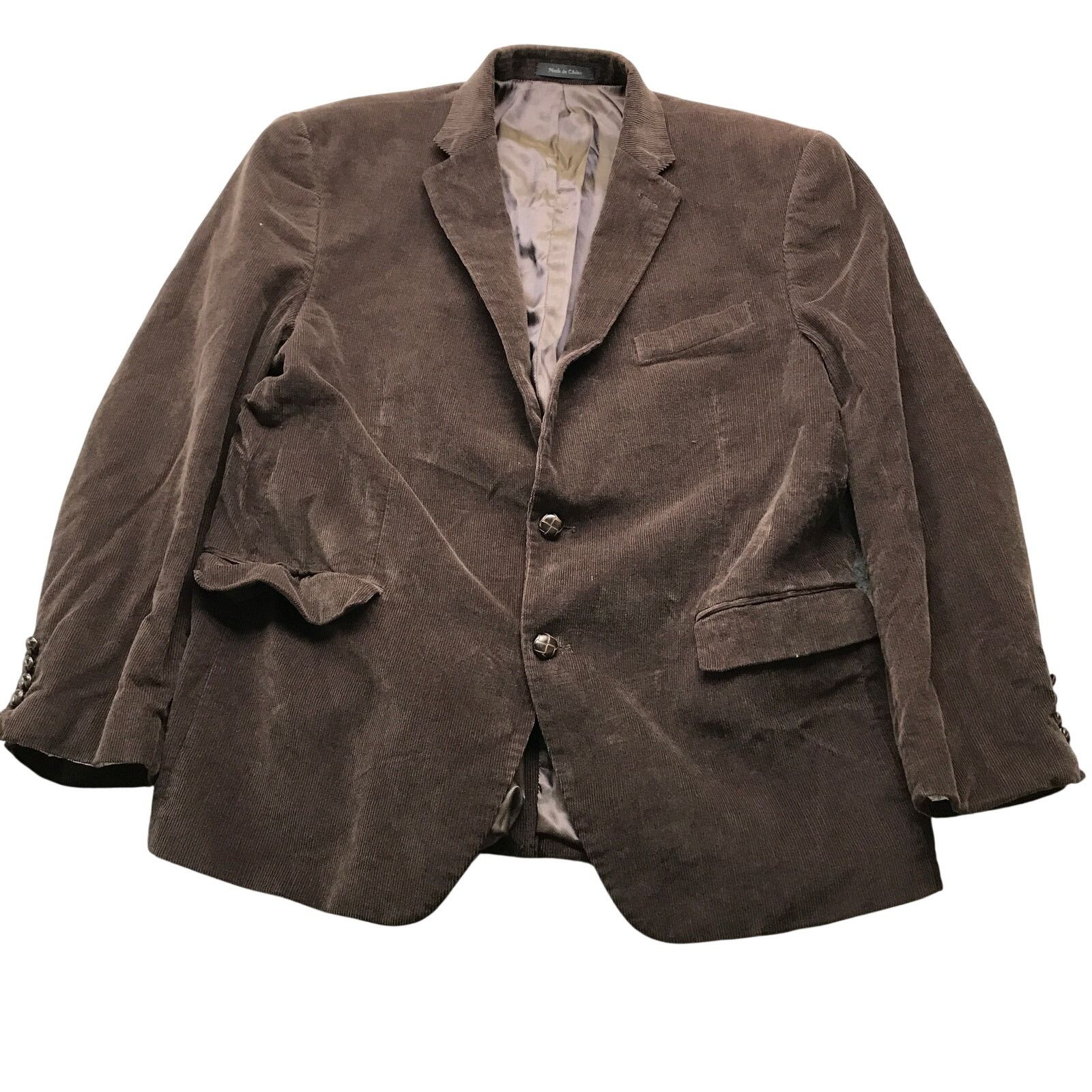 Lauren Ralph Lauren Lauren Ralph Lauren Corduroy Sport Coat Blazer Mens XL 44R Size US XL / EU 56 / 4 - 1 Thumbnail