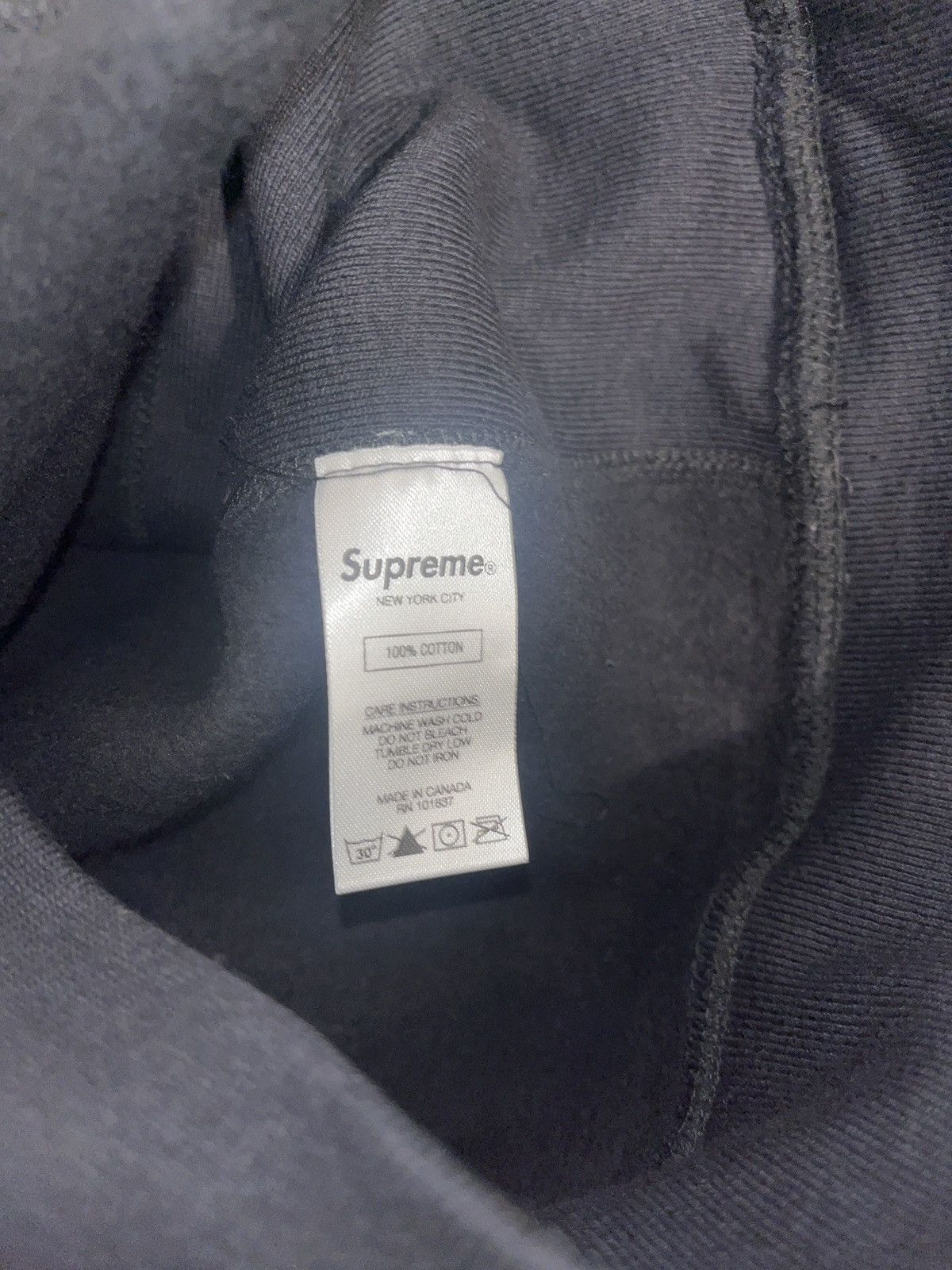 Supreme Supreme Sleeve Embroidery Hoodie SS18 Size US M / EU 48-50 / 2 - 6 Thumbnail