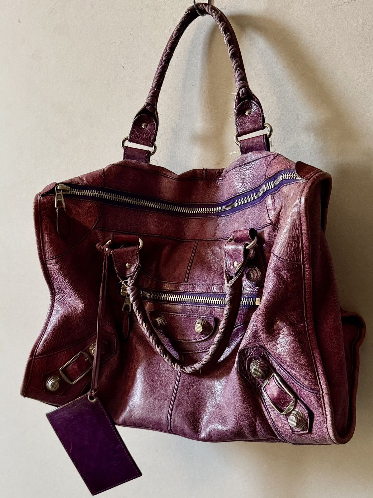 Balenciaga Balenciaga - 2000’s - Classic Le City - Lambskin Work Bag Size ONE SIZE - 18 Thumbnail
