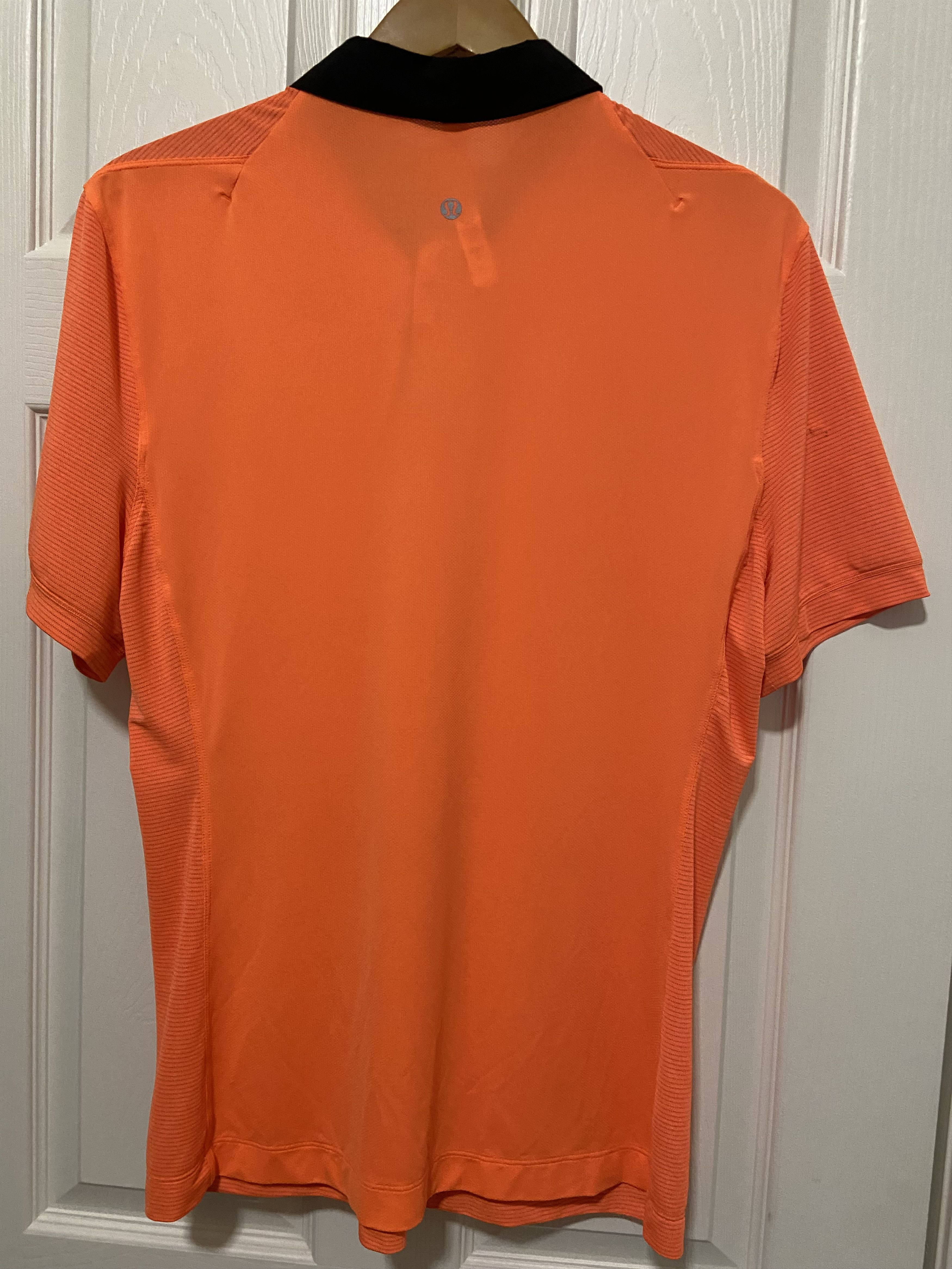 Lululemon Lululemon Precision Golf Polo Shirt Performance Orange Red M Size US M / EU 48-50 / 2 - 4 Thumbnail