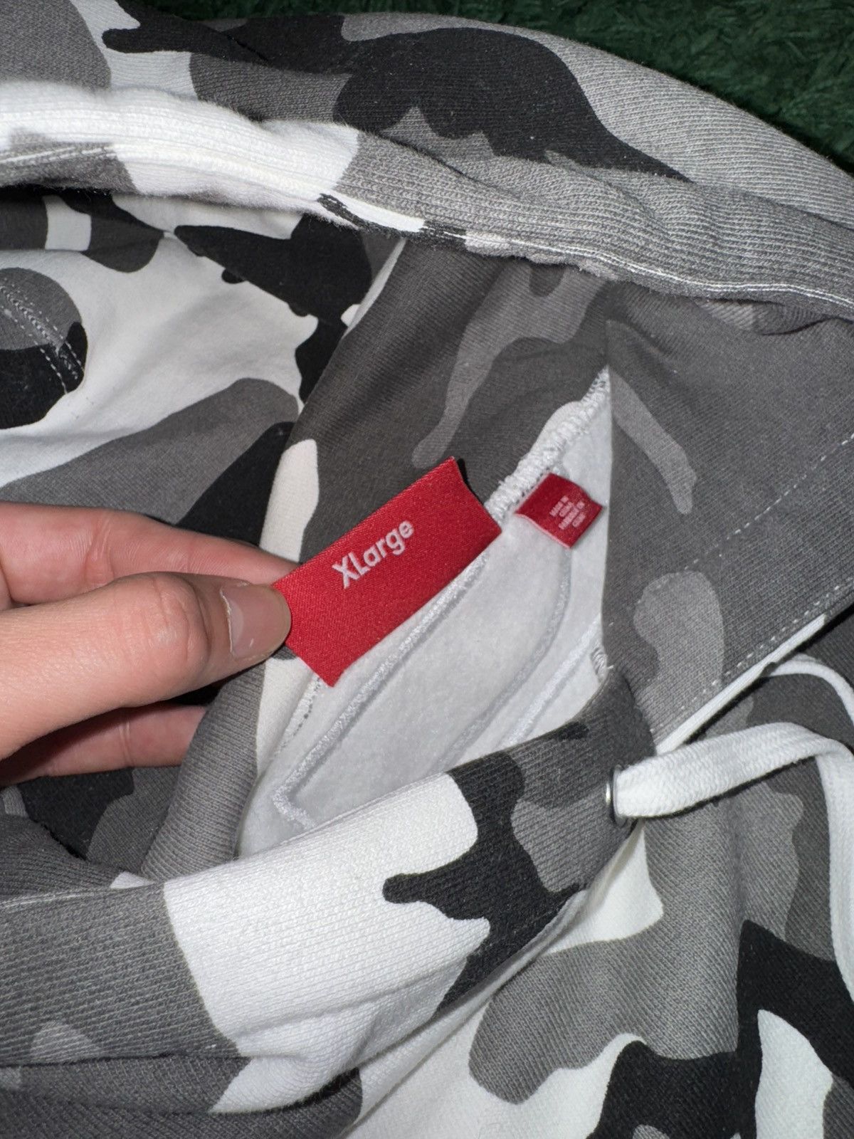 Supreme Supreme Appliqué Snow Camo Hoodie 26 Size US XL / EU 56 / 4 - 6 Thumbnail