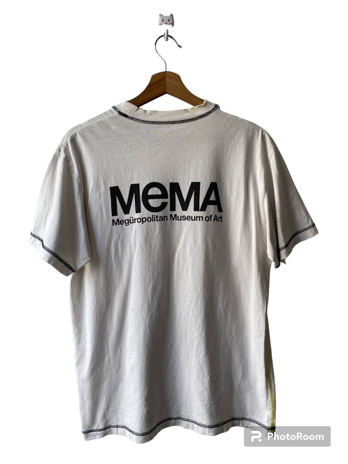 Art Comes First × Fuck Art, Make Tees 2000s - MEMA Meguropolitan Museum Of Art Tokyo Distressed Size US M / EU 48-50 / 2 - 2 Thumbnail