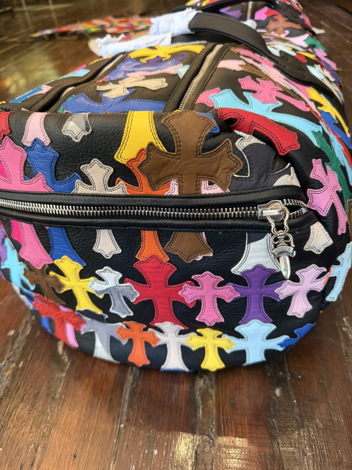 Chrome Hearts CHROME HEARTS XXXL JUMBO 105 CM DUFFLE CROSS BAG Size ONE SIZE - 6 Thumbnail