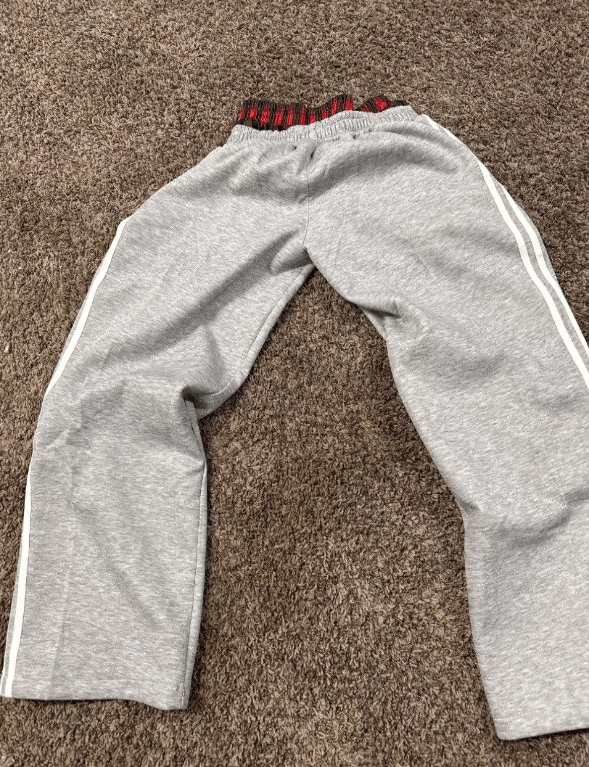 Japanese Brand Grey Double Waist Boxer Baggy Sweatpants Size US 34 / EU 50 - 3 Thumbnail