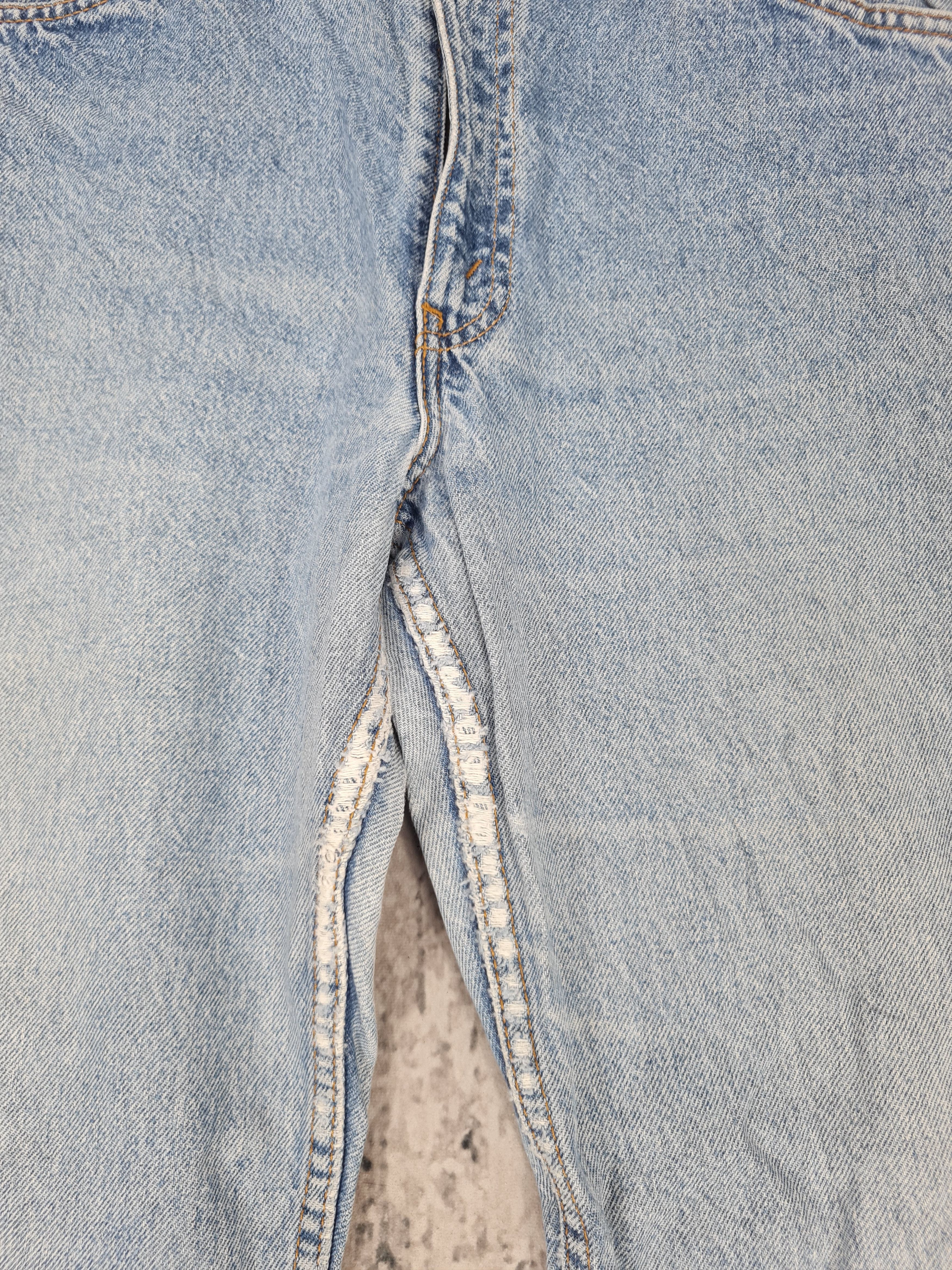 Levi's Vtg 90's LEVIS 505 Orange Tab Light Blue Jeans L0355 36X32 Size US 36 / EU 52 - 5 Thumbnail