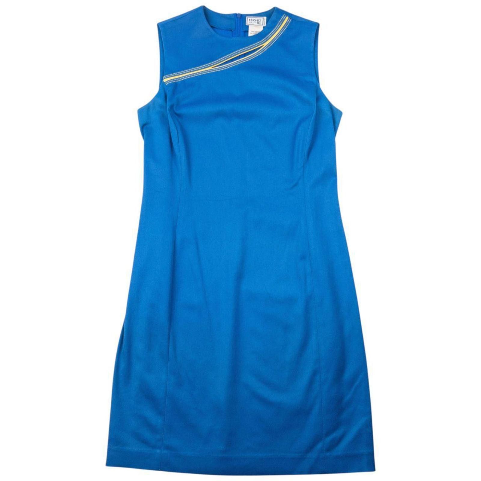Versace Vintage 90s Versace Classic V2 Dress Womens Size M Size M / US 6-8 / IT 42-44 - 1 Thumbnail
