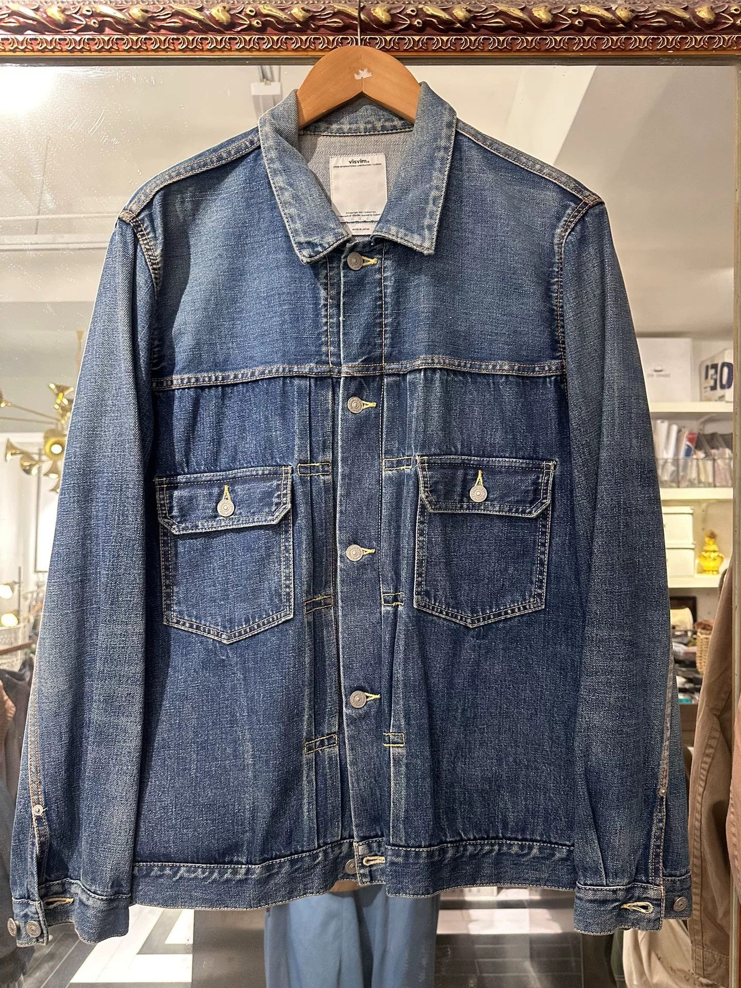 Visvim visvim 101 Denim Jacket 14ss Size 5 Size US XXL / EU 58 / 5 - 1 Thumbnail