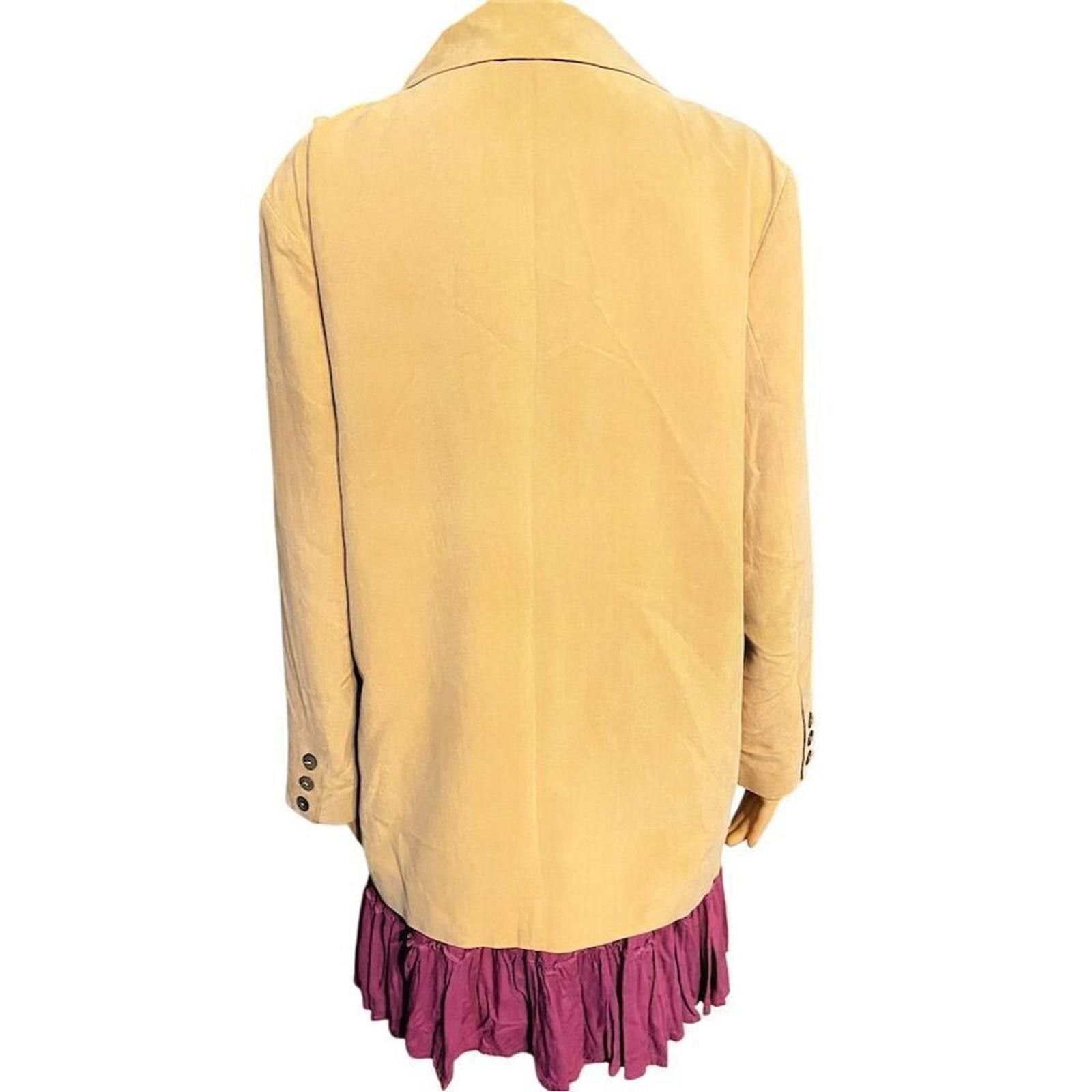 Other Classic Sportswear by Kazu Women's Vintage Silk Blazer 8 Size M / US 6-8 / IT 42-44 - 3 Thumbnail
