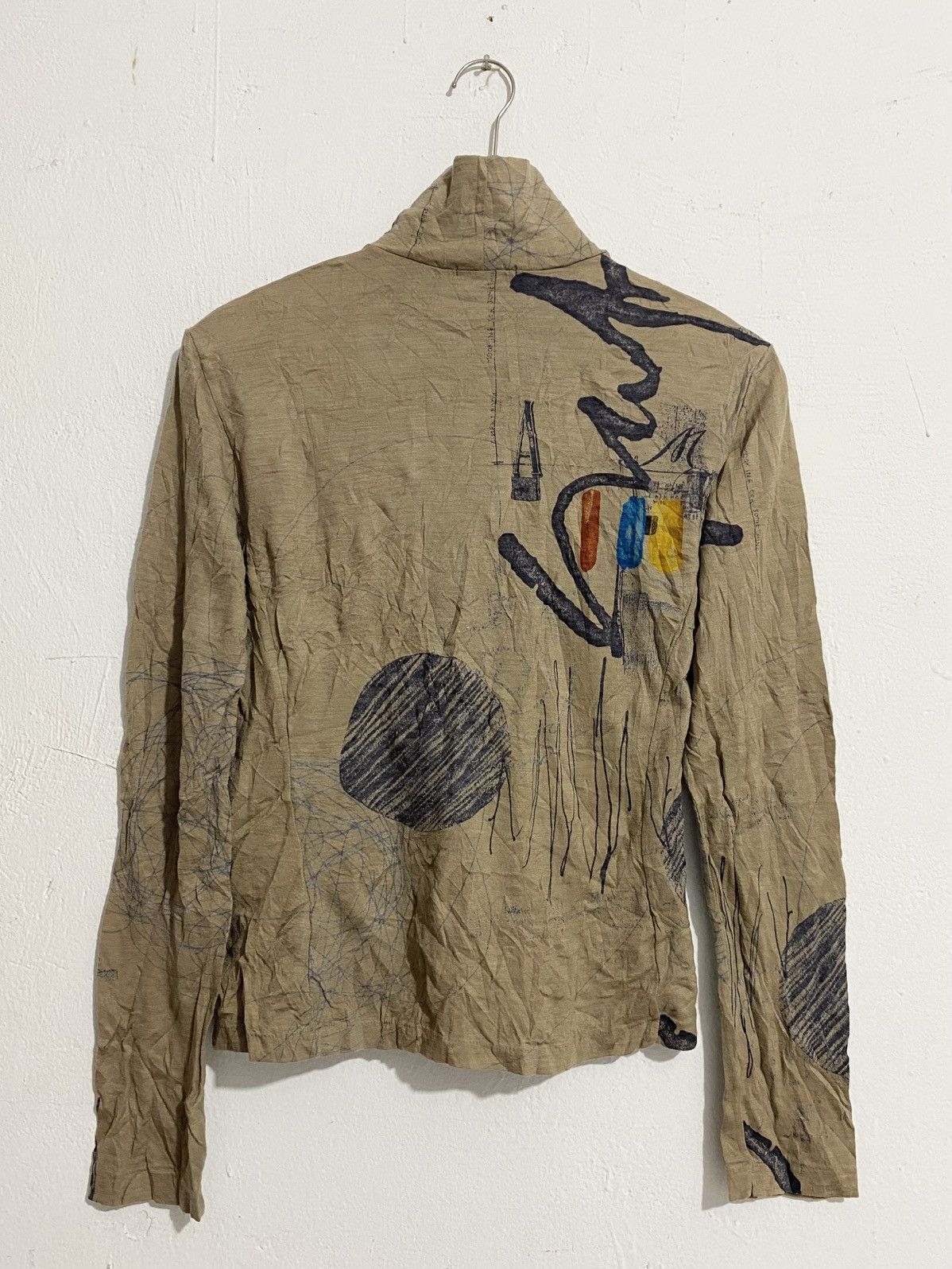 If Six Was Nine 2000's Bajra Japan Longsleeve Abstract Art /Avant Garde/ LGB Size ONE SIZE - 2 Thumbnail