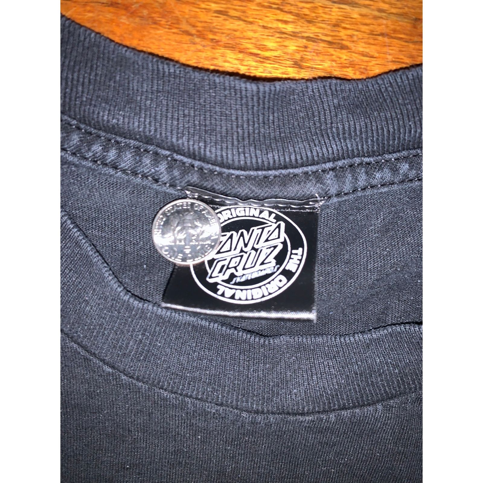 Santa Cruz Skateboards Santa Cruz Skateboards Classic Dot T Shirt Black XL Size US XL / EU 56 / 4 - 6 Thumbnail