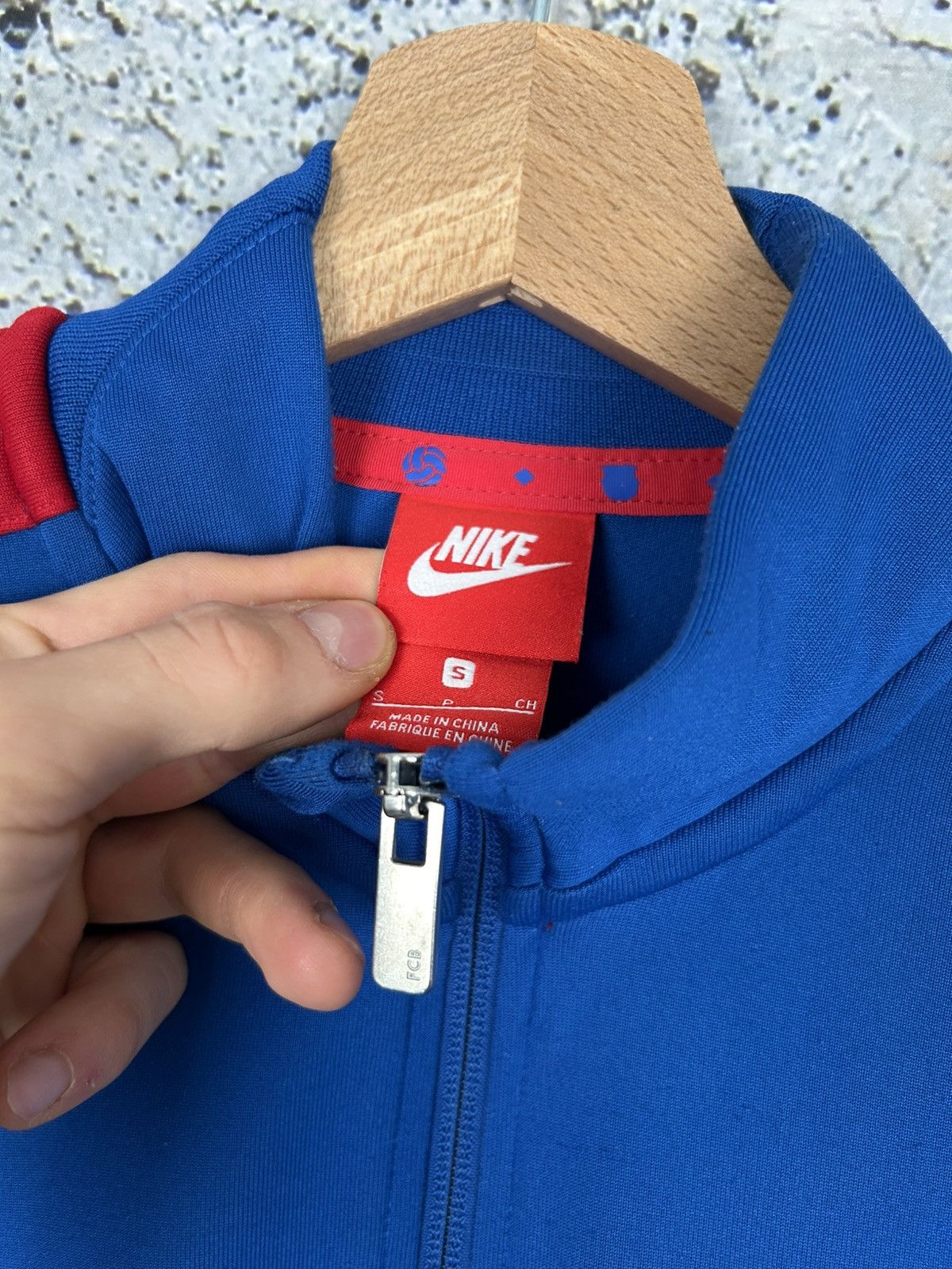 Nike Nike FC Barcelona Sweatshirt Soccer Jersey Football Rare Size US S / EU 44-46 / 1 - 5 Thumbnail
