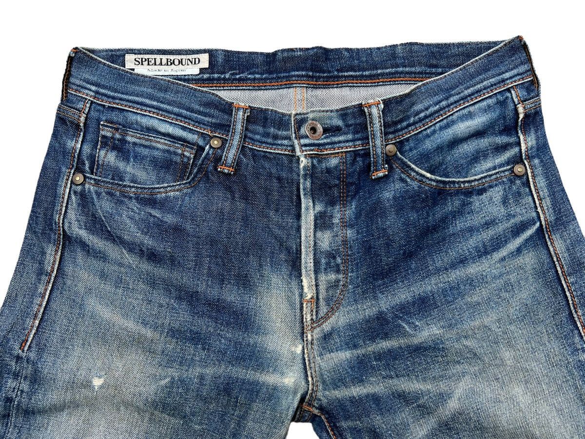 Eternal Eternal Spellbound Japan Straight Skinny Denim Jeans 32x30.5 Size US 32 / EU 48 - 7 Thumbnail