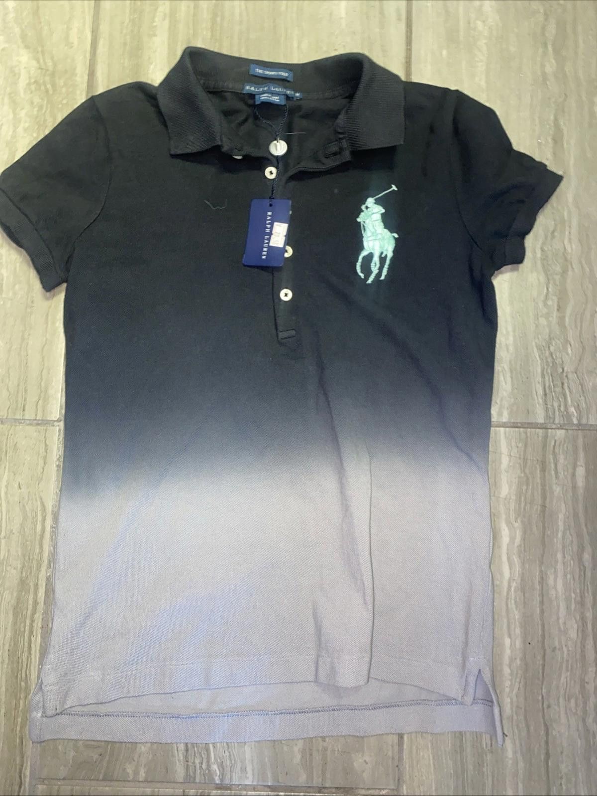 Polo Ralph Lauren POLO Ralph Lauren Big Pony Navy Light Blue Gray M Slim Fit Size M / US 6-8 / IT 42-44 - 1 Thumbnail