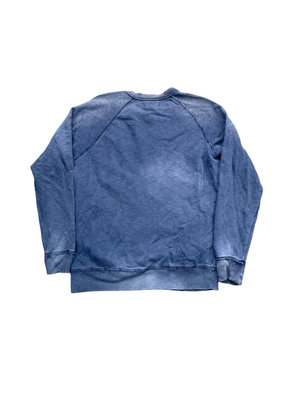 Diesel Vintage Diesel Faded Indigo Sweatshirt Size US L / EU 52-54 / 3 - 6 Thumbnail