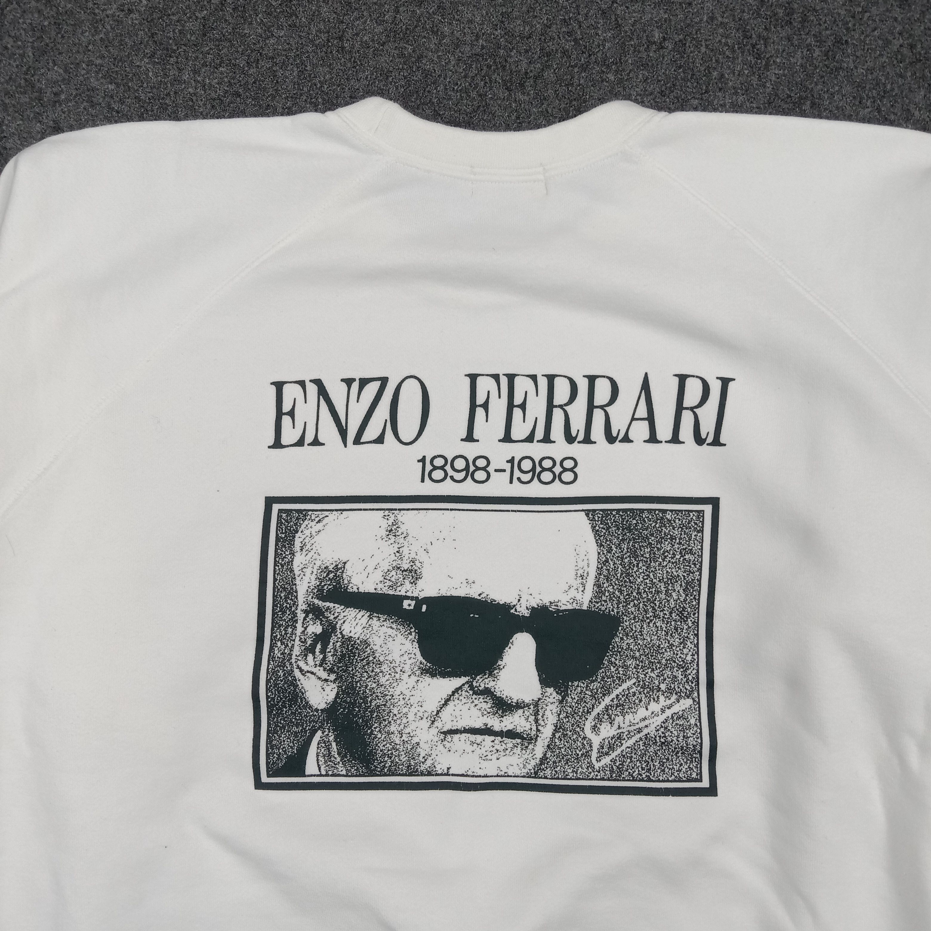 Ferrari Enzo Ferrari 90s Tribute Sweatshirt C292N26 Size US M / EU 48-50 / 2 - 2 Thumbnail