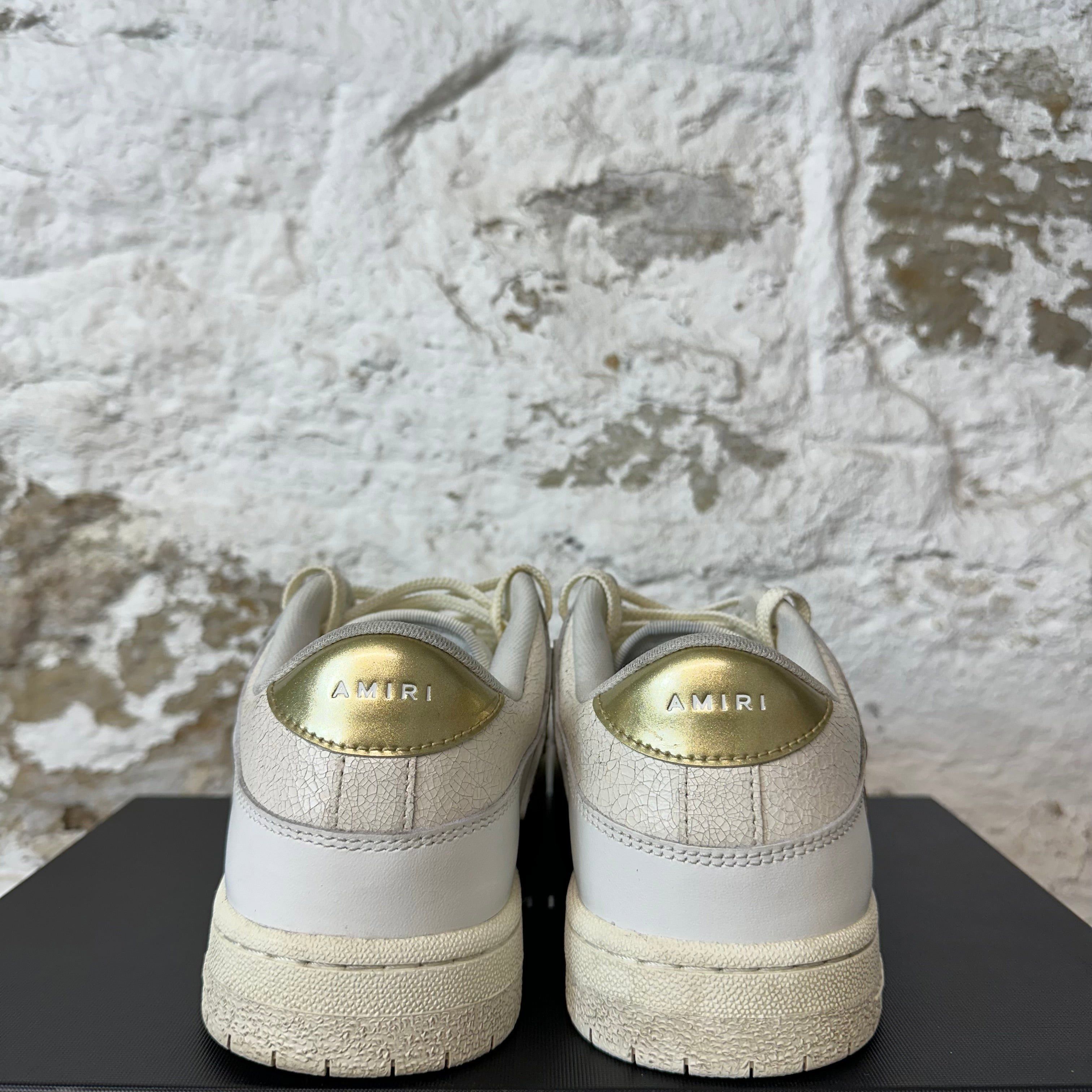 Amiri Amiri Gold Skeleton White Sneaker Sz 10 (43) Size US 10 / EU 43 - 6 Thumbnail