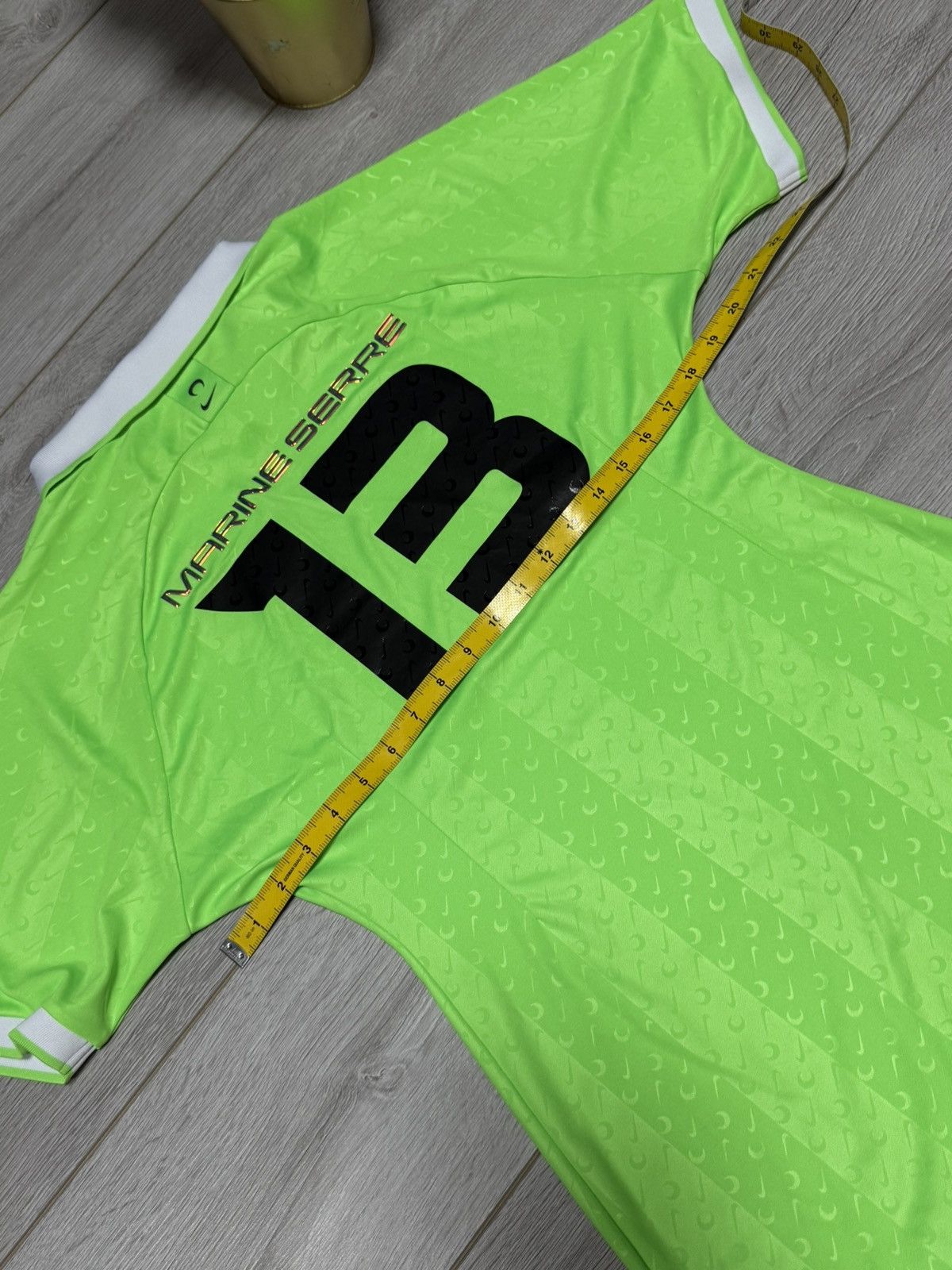 Marine Serre × Nike Nike Marine Sere Mini Jersey Dress Polo Shirt 13 Size S / US 4 / IT 40 - 11 Thumbnail