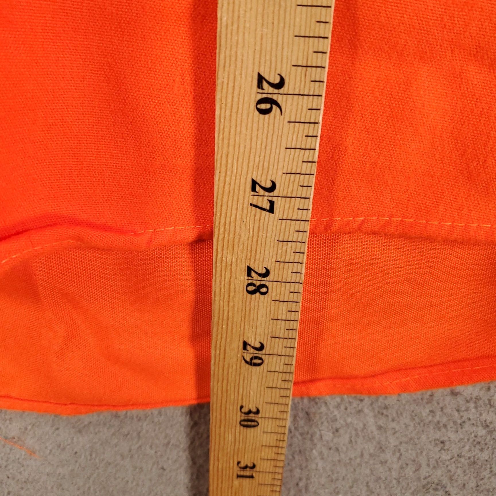 Hunter VINTAGE Sports Afield Shirt Button-Up Flannel Orange Medium Men’s Size US M / EU 48-50 / 2 - 5 Thumbnail